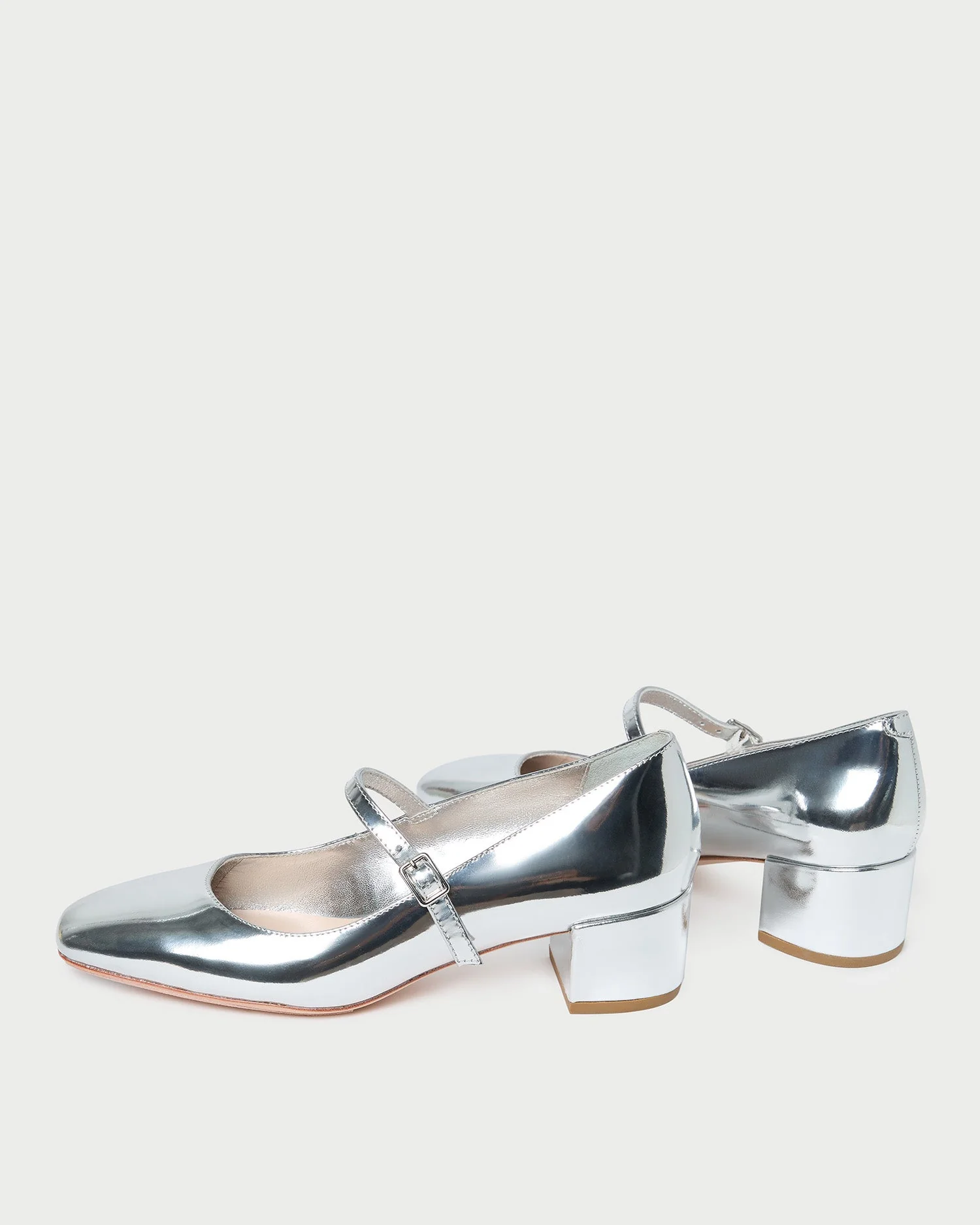 Lyra Mary Jane Pump | Silver - Image 4
