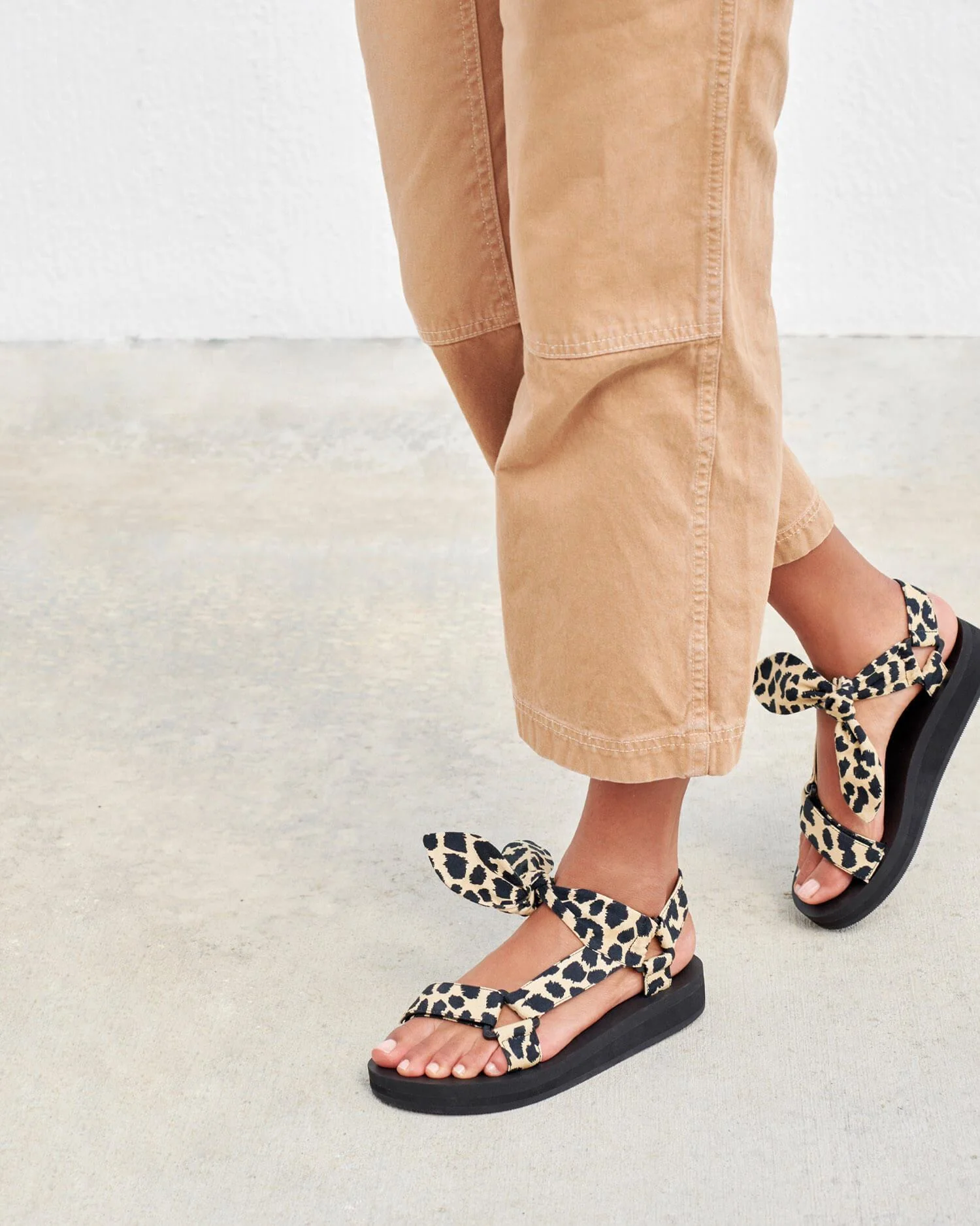 Maisie Sporty Sandal | Leopard - Image 2
