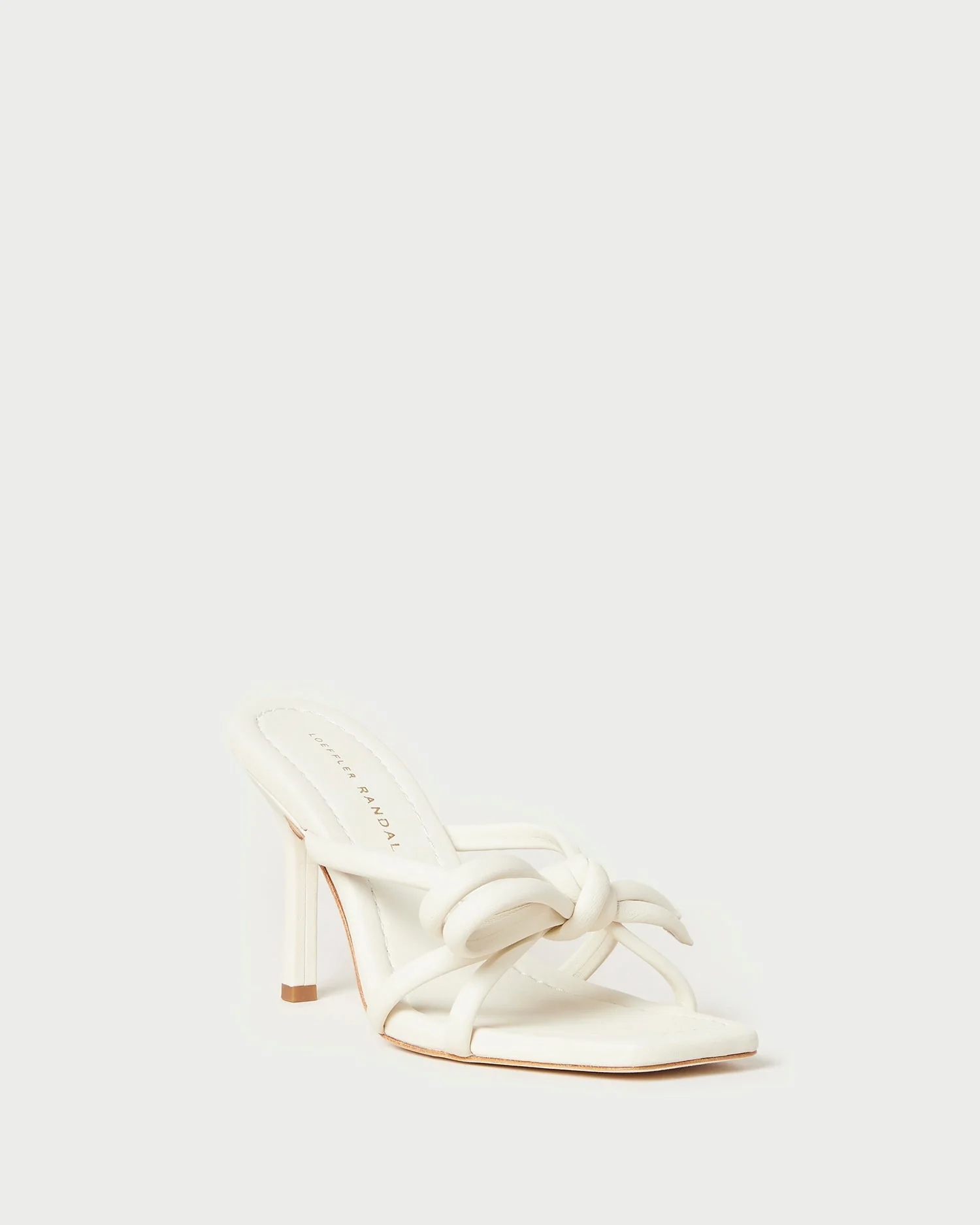 Margi Bow Heel | Optic White - Image 4