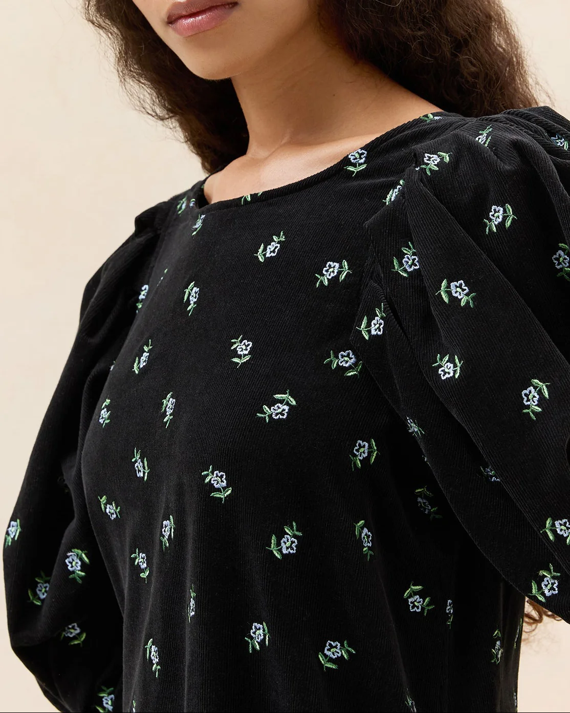 Maxwell Dress | Black Floral - Image 2