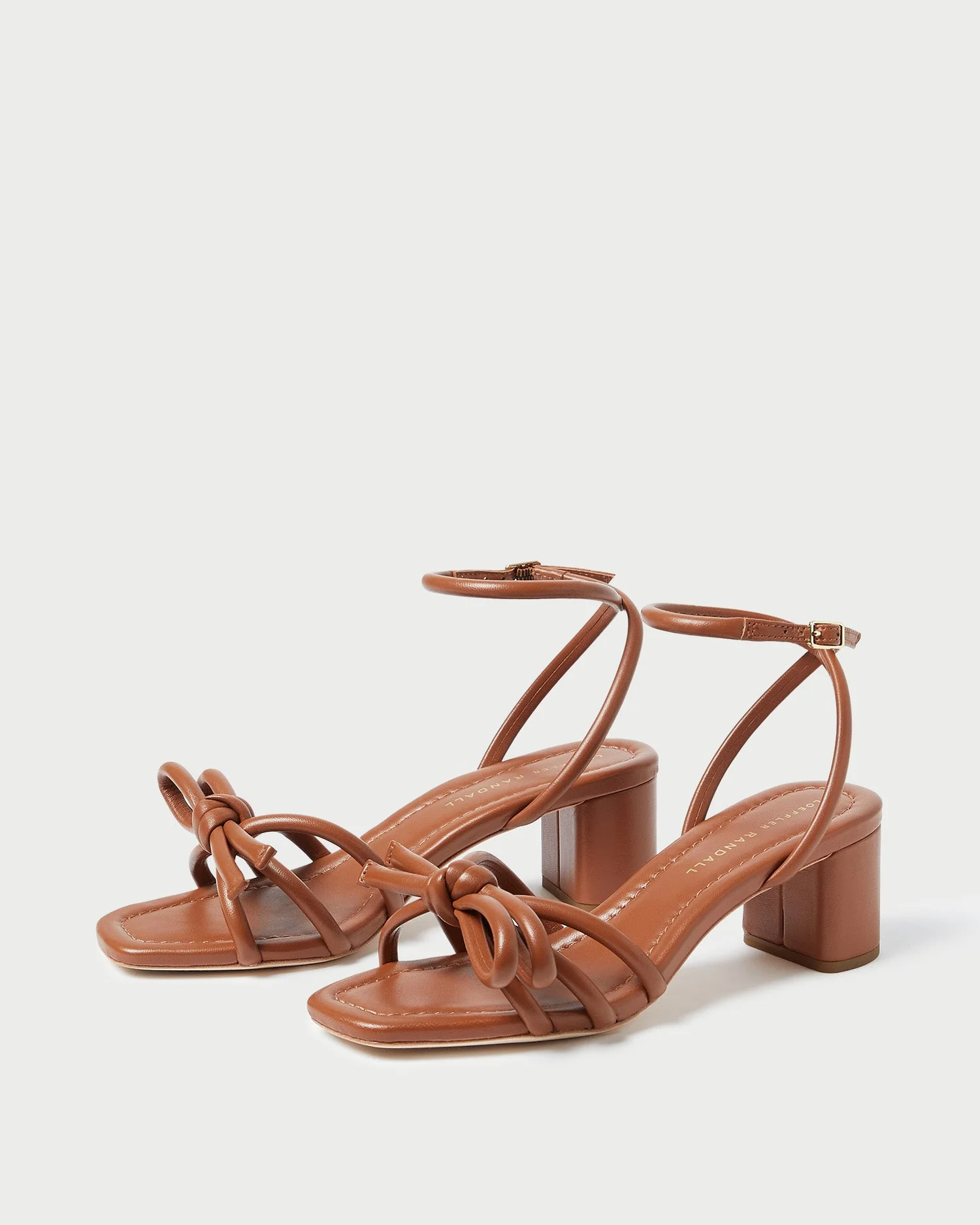 Mikel Bow Mid-Heel Sandal | Timber - Image 2