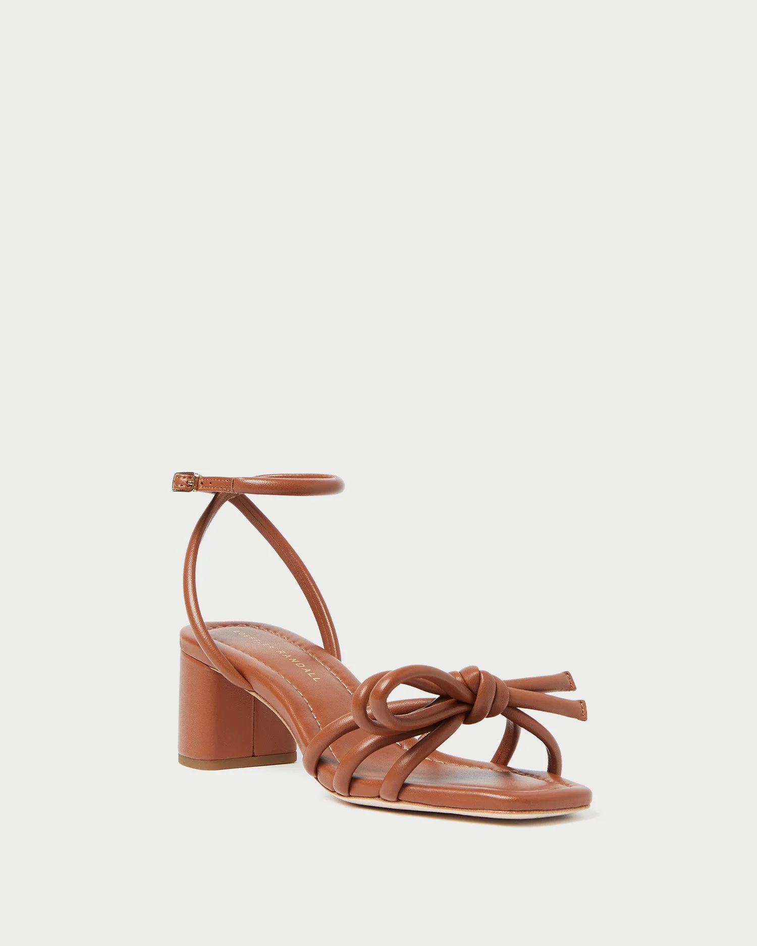 Mikel Bow Mid-Heel Sandal | Timber - Image 3