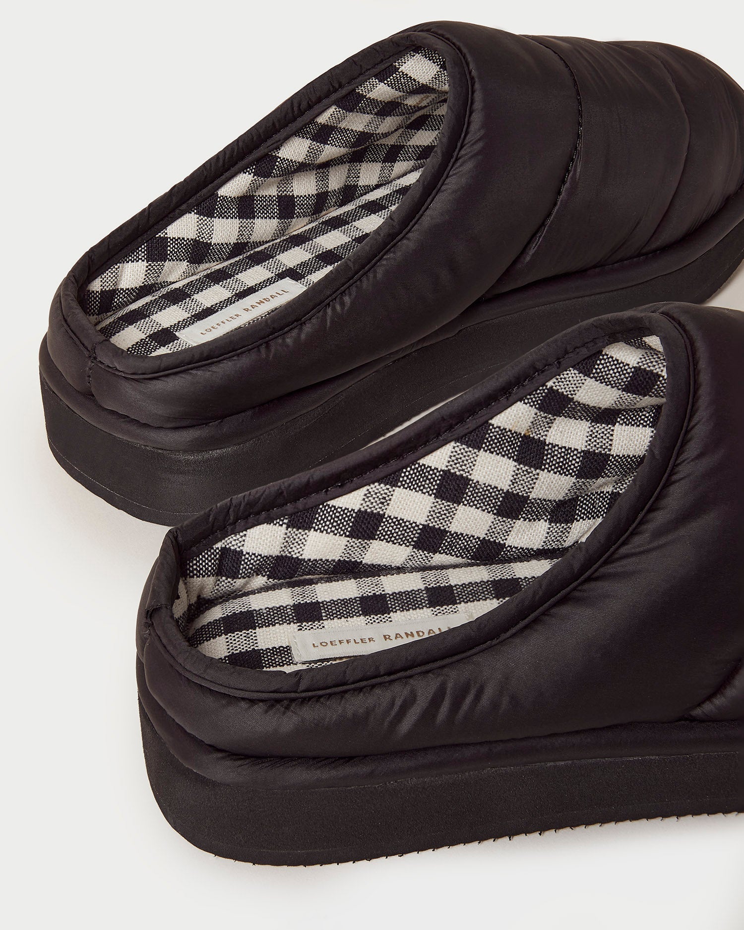 Otto Puffer Slipper | Black/Cream/Black - Image 2