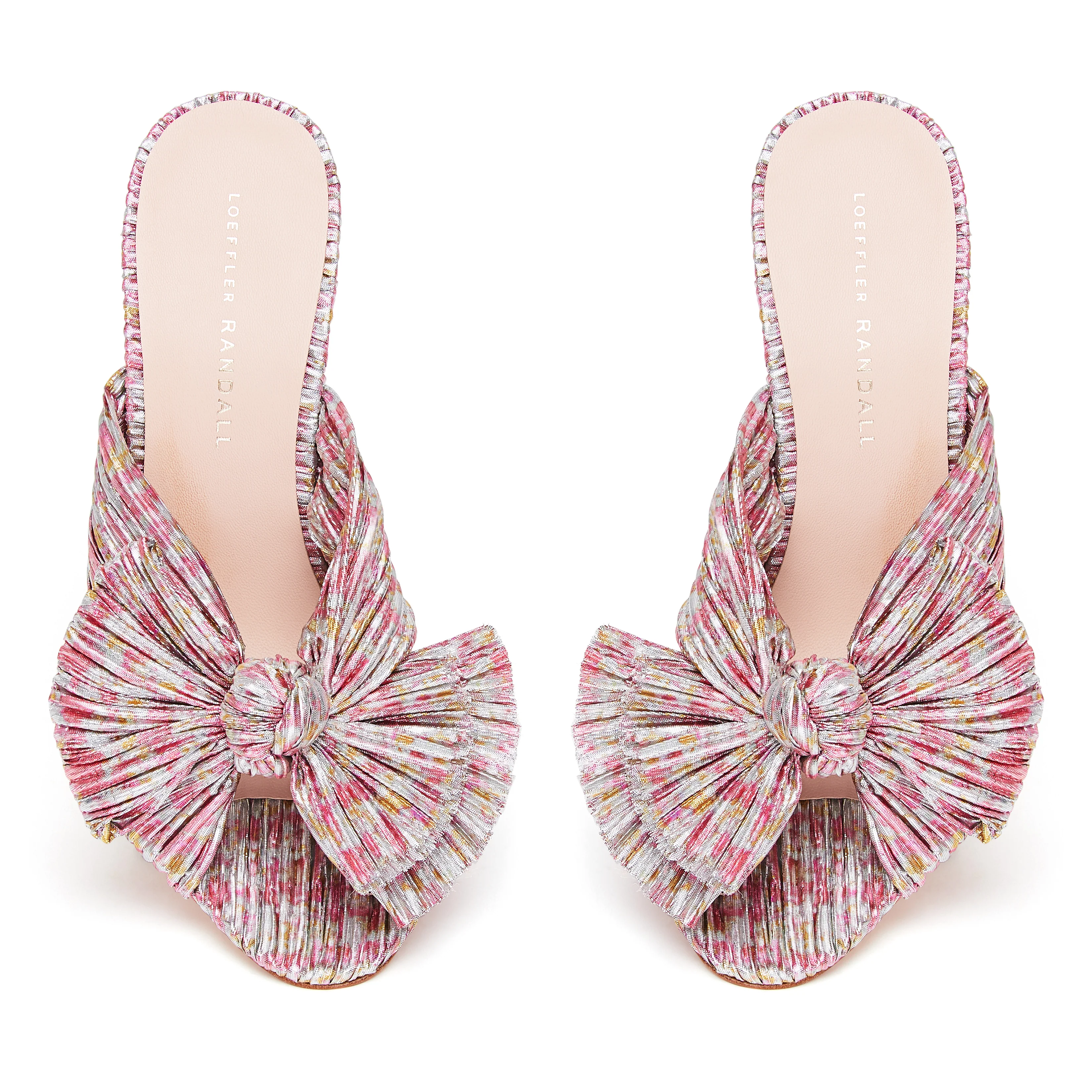 Penny Knot Mule | Pink Multi Floral - Image 4