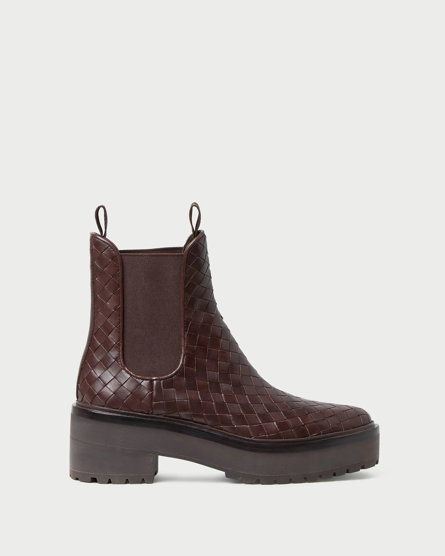 Reggie Woven Chelsea Boot | Espresso