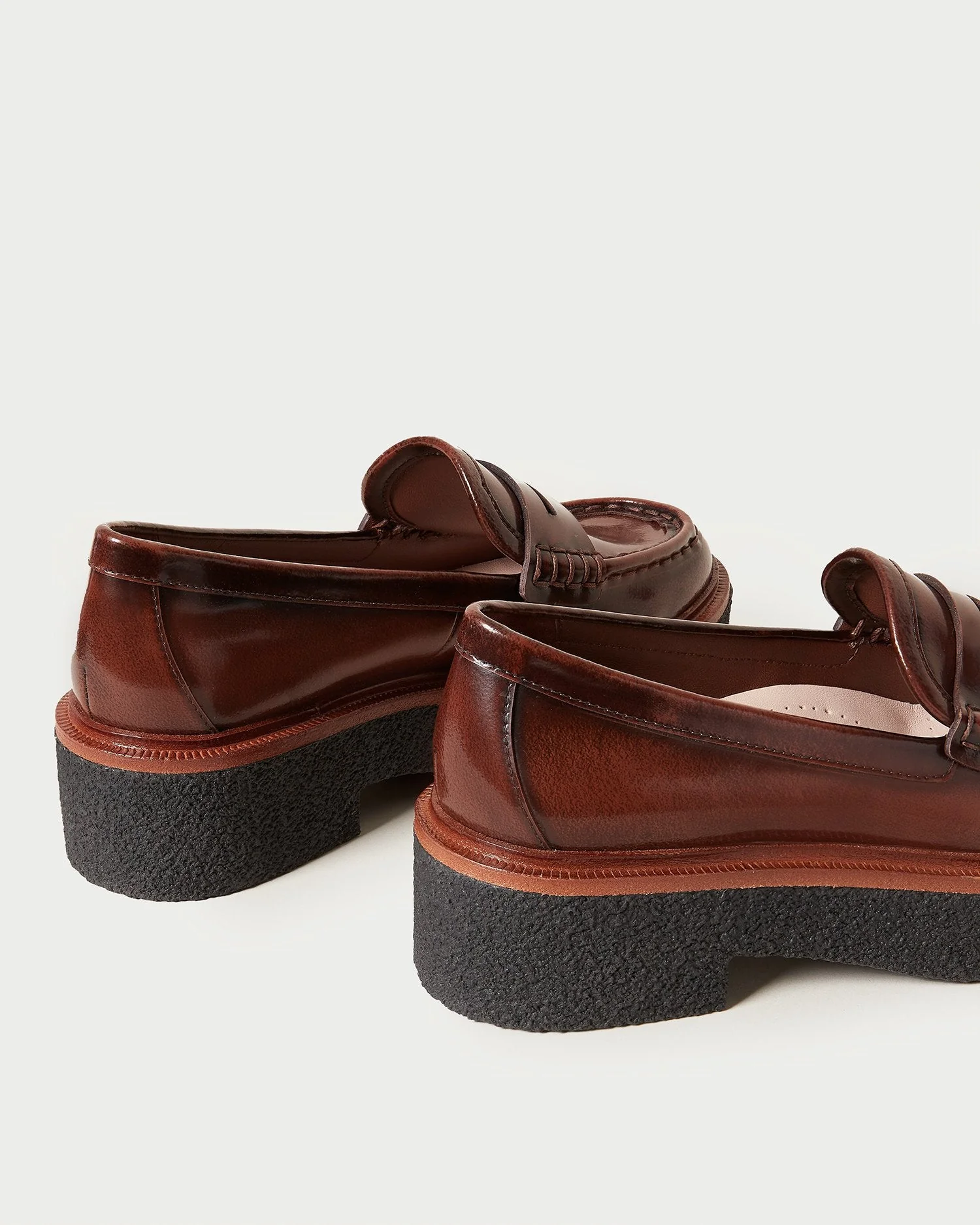 Rikki Platform Loafer | Brown - Image 4