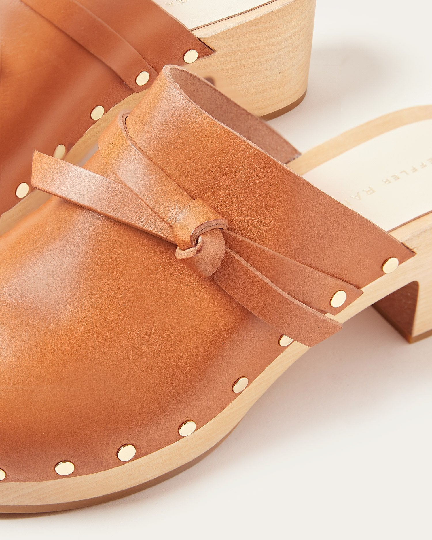 Roberta Low Heel Clog | Cognac - Image 4