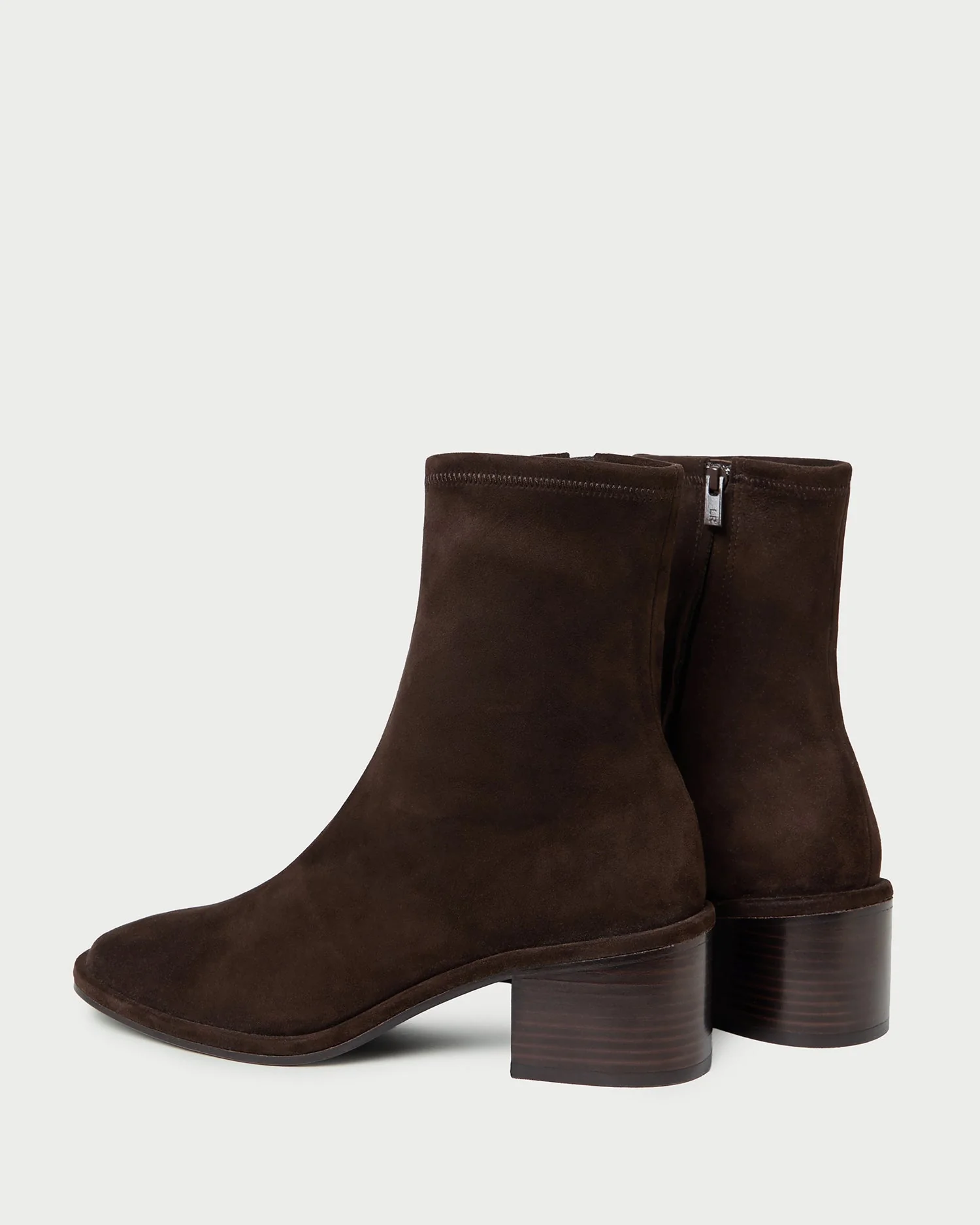 Roxy Suede Ankle Bootie | Brown - Image 5