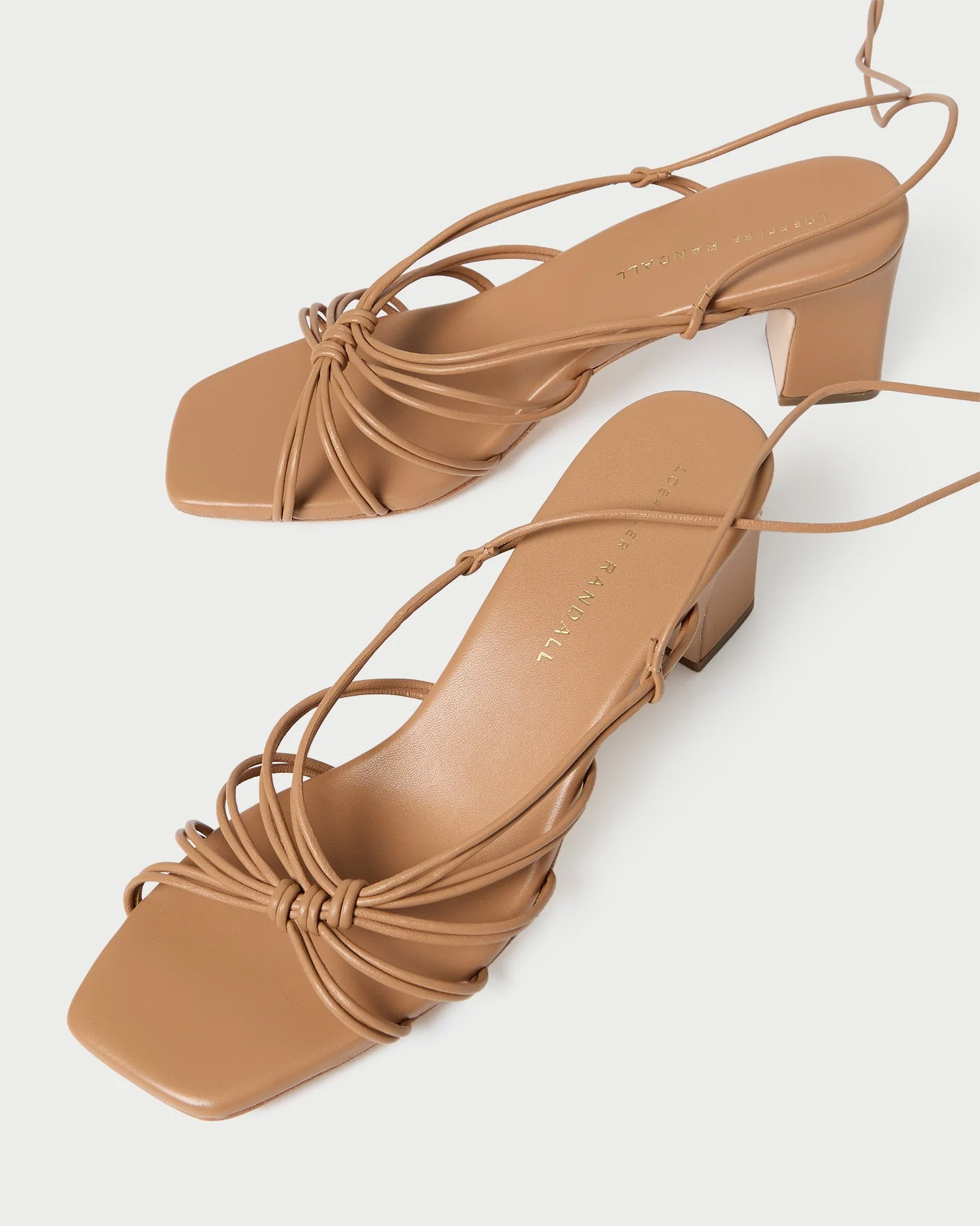 Ryder Leather Heeled Sandal | Dune - Image 2