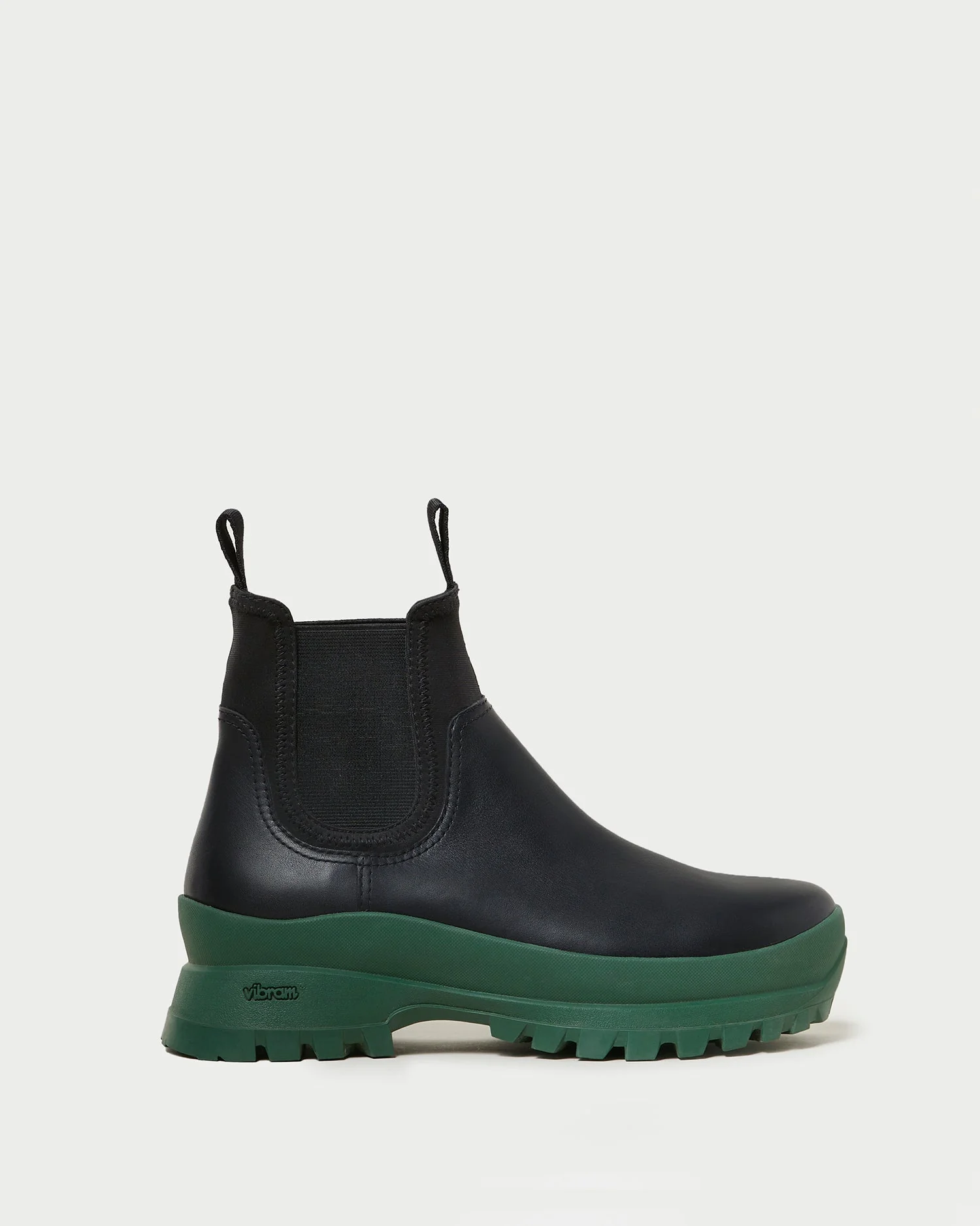 Tara Weather Boot | Black/Green - Image 2