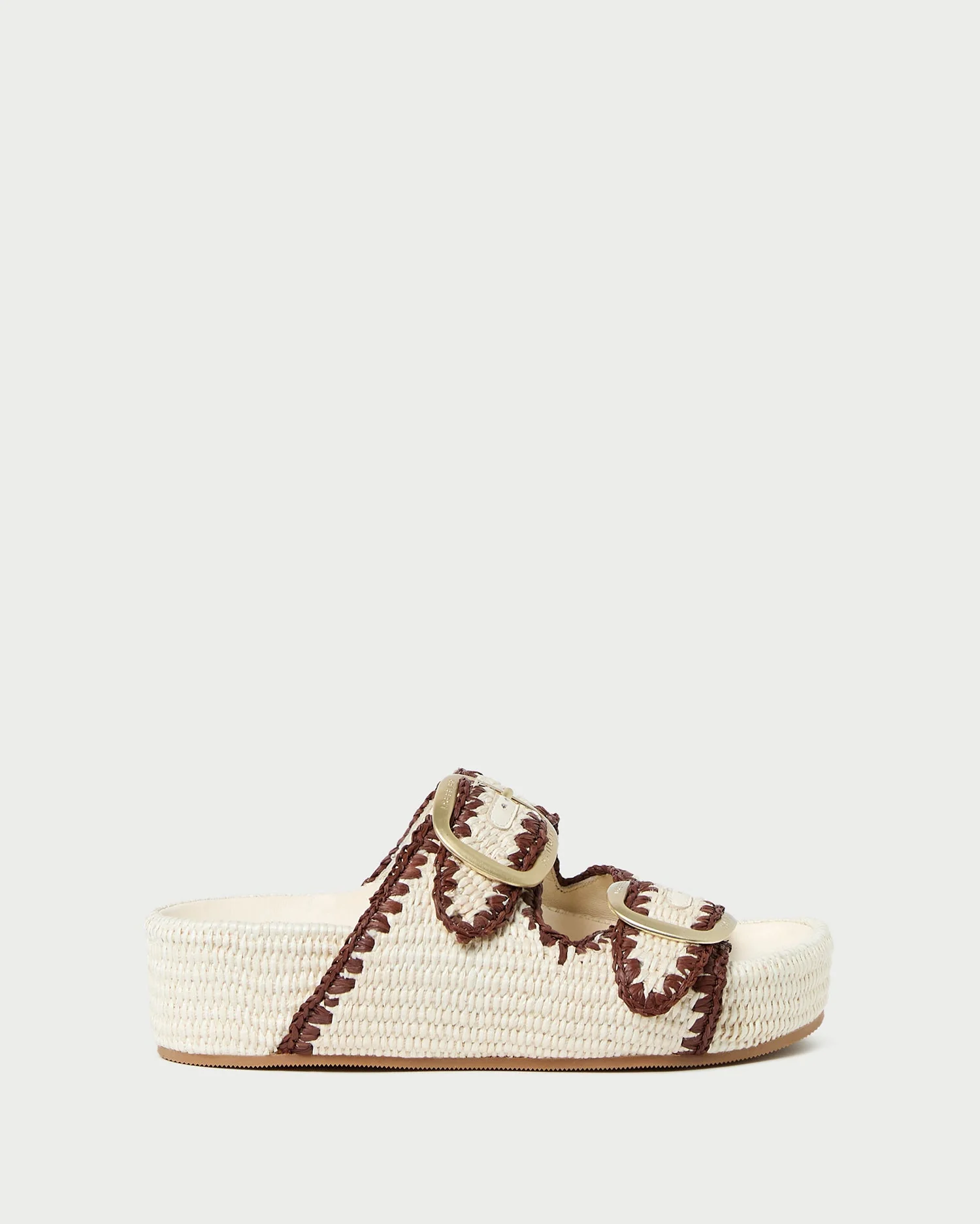 Theo Two-Band Sandal | Cream - Image 3