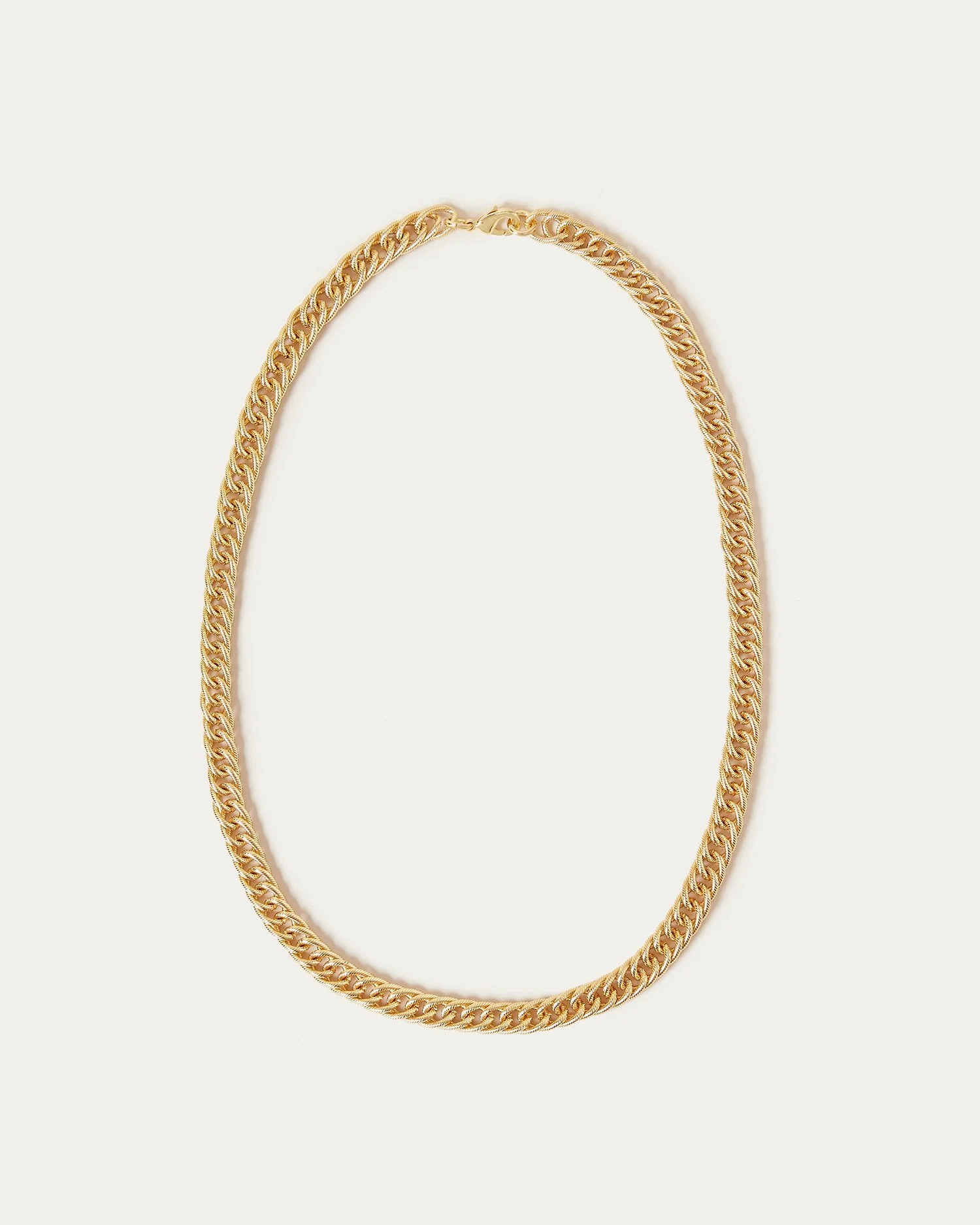 Tiana Twisty Chain Necklace | Gold