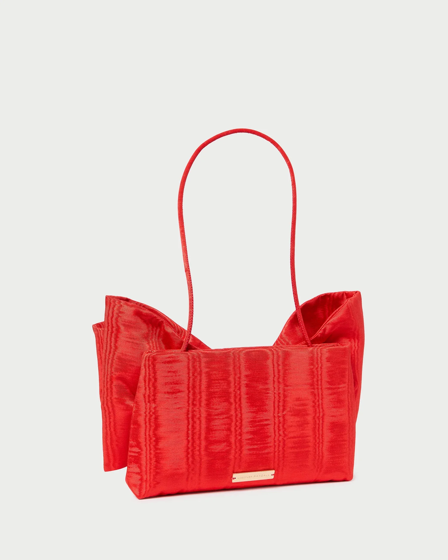 Valerie Moire Bow Clutch | Red - Image 3