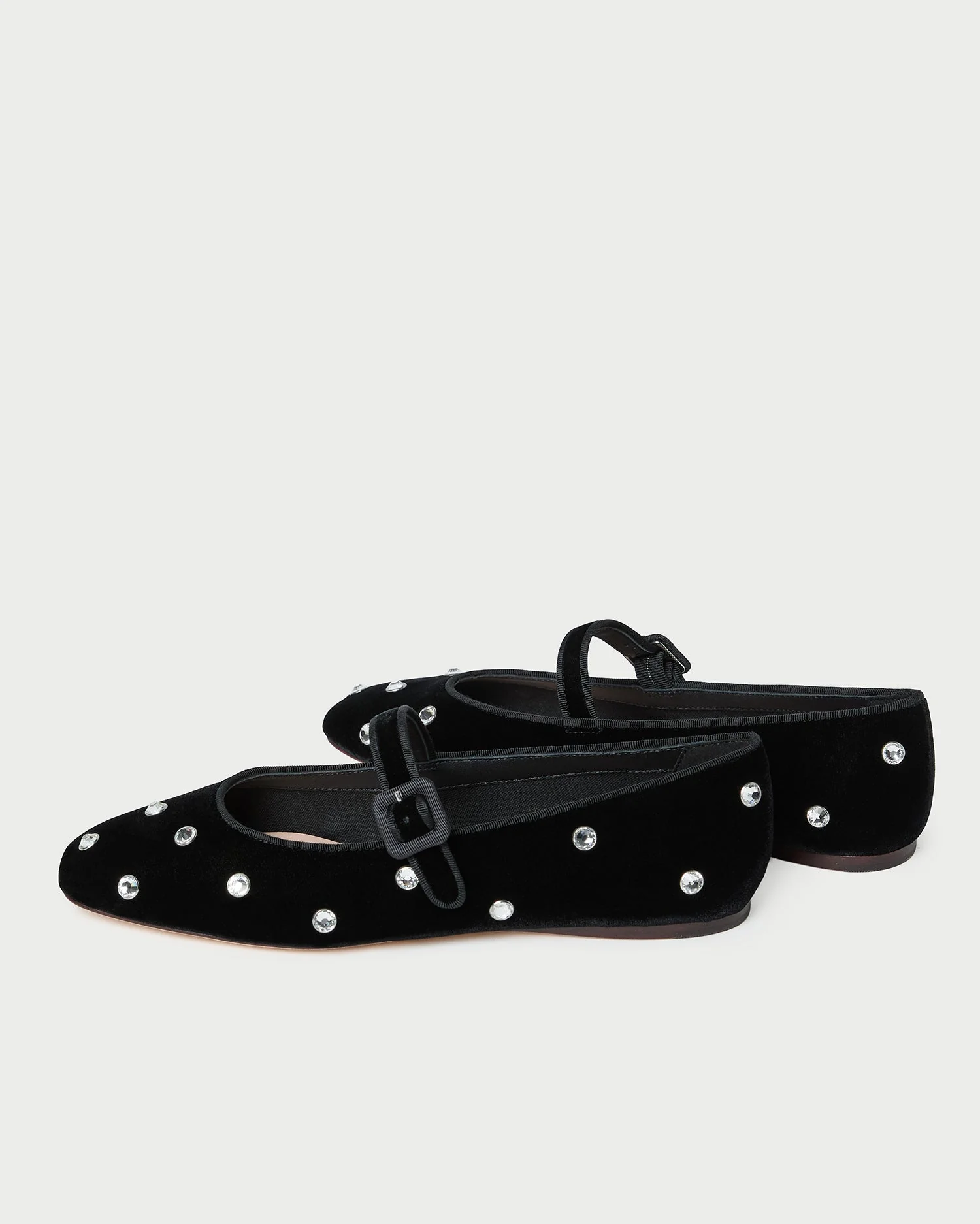 Velvet Mary Jane | Ginger Black/Crystal - Image 5