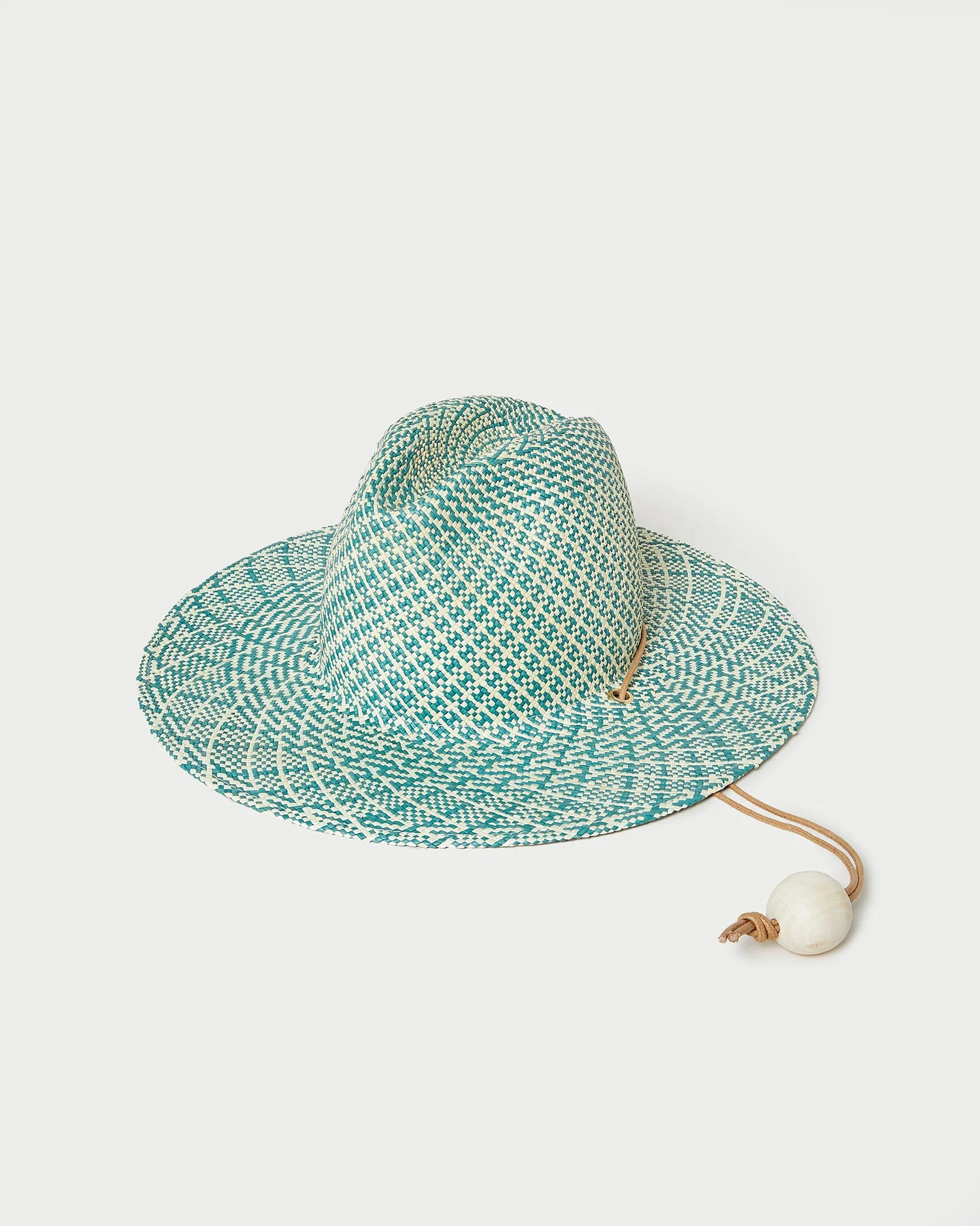 Wylie Straw Hat | Natural/Emerald