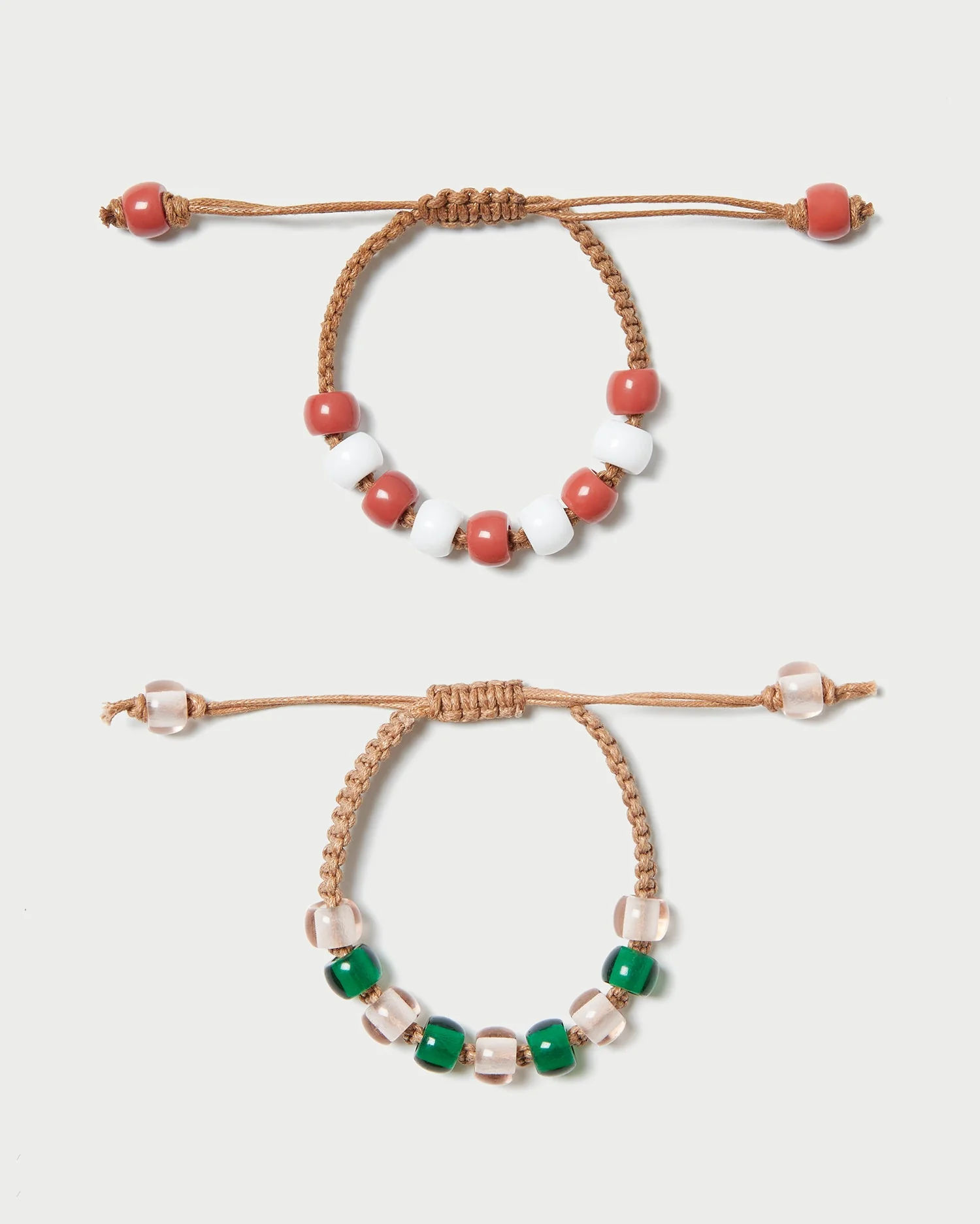 Zena Multi Beaded Bracelet Set | Pink Multi - Image 2