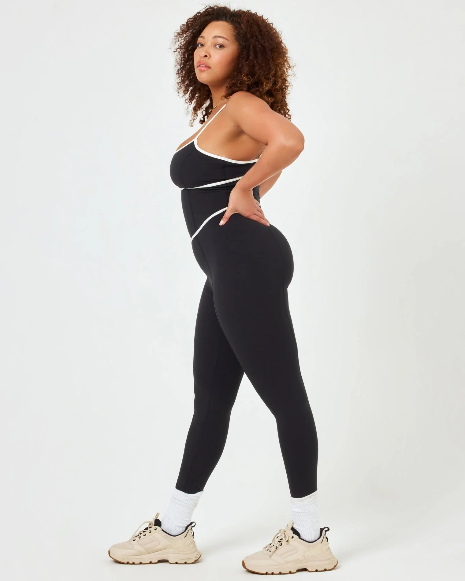 Ace Jumpsuit | Black Cream - Image 9