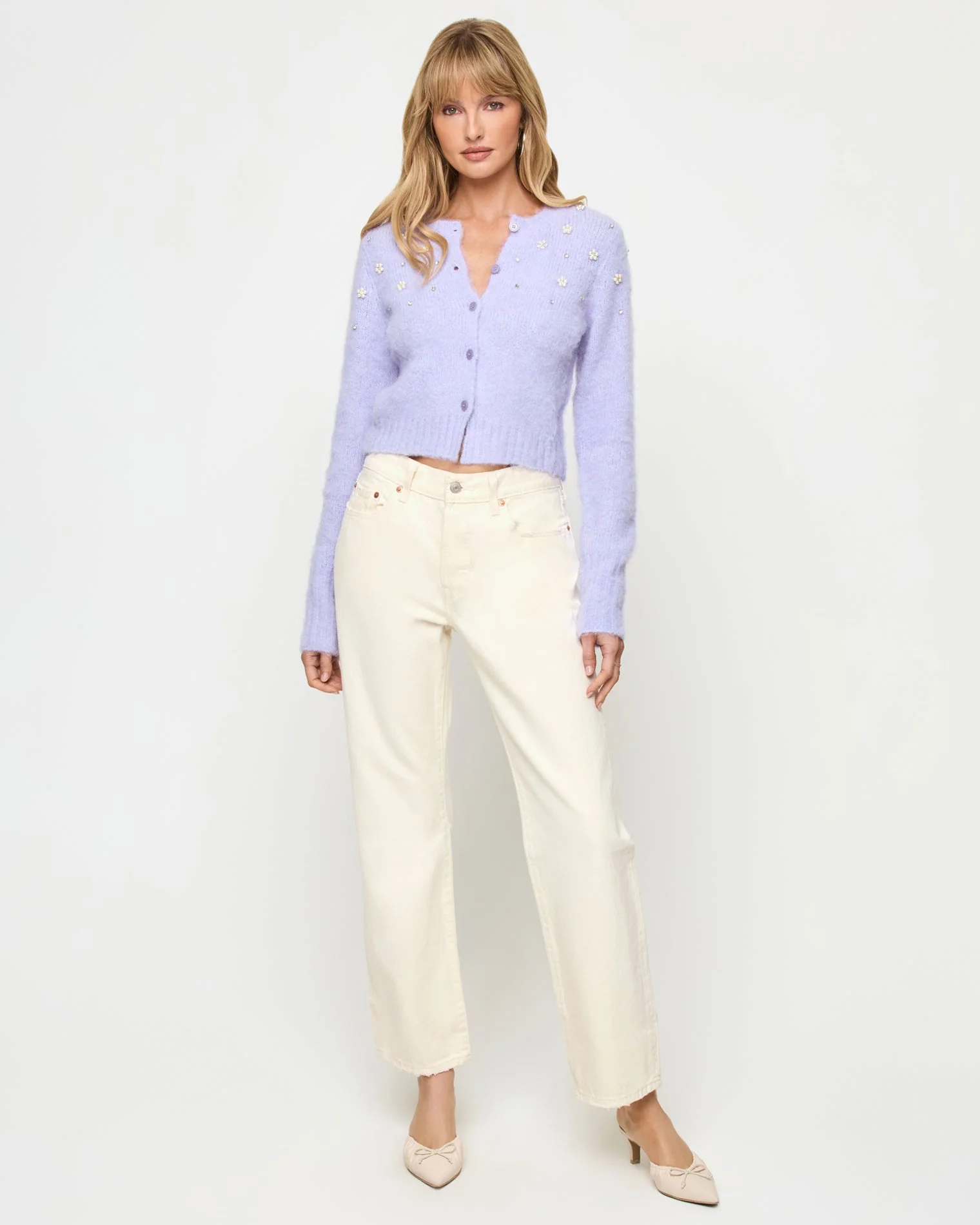 Brynn Cardigan | Lavender Ice - Image 3