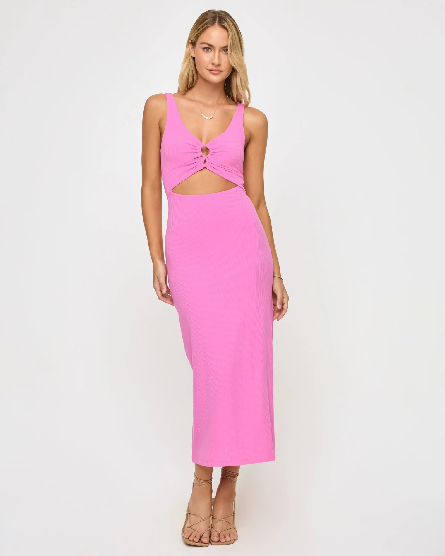 Camille Dress | Hottest Pink