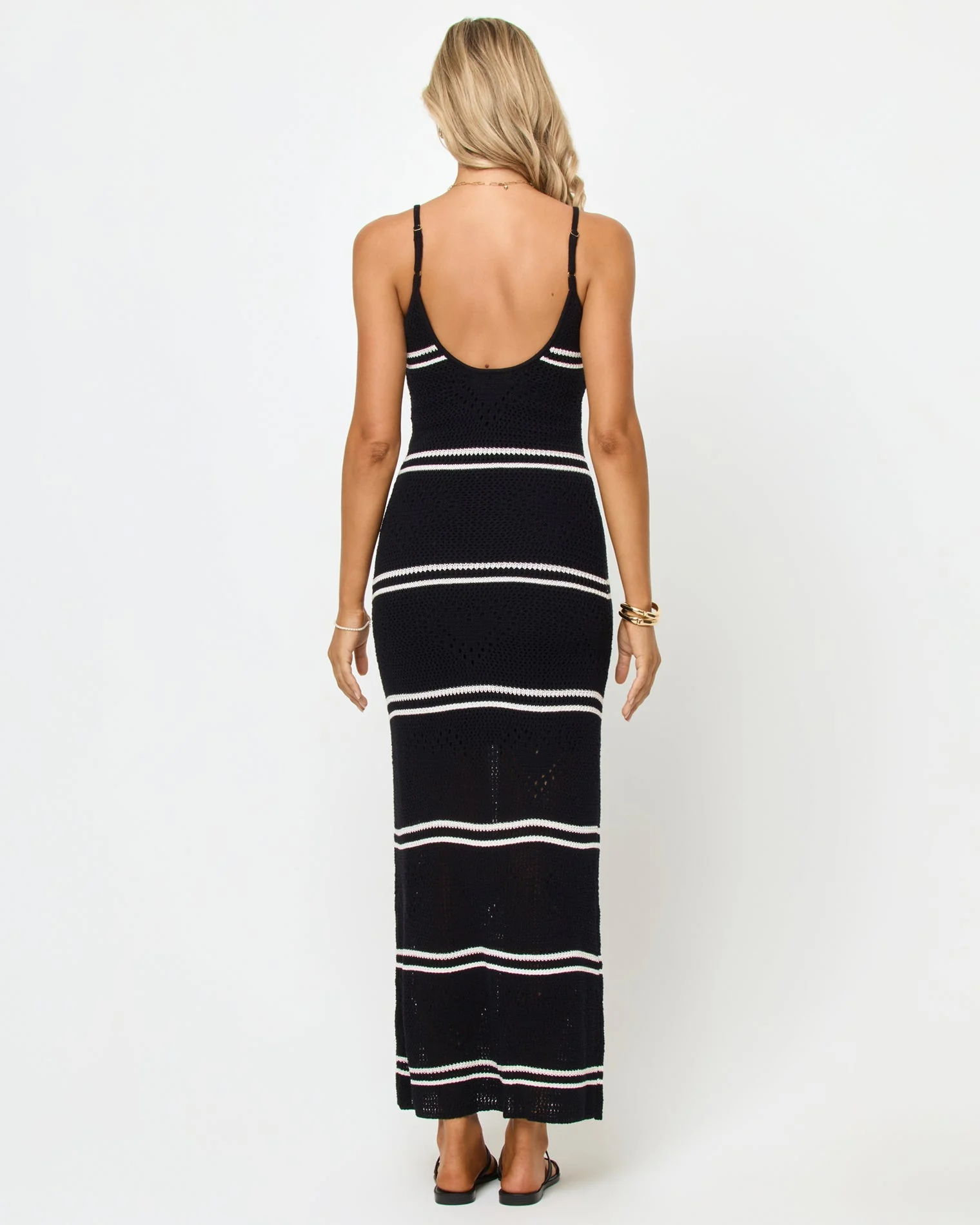 Heart To Heart Dress | Black Cream - Image 3