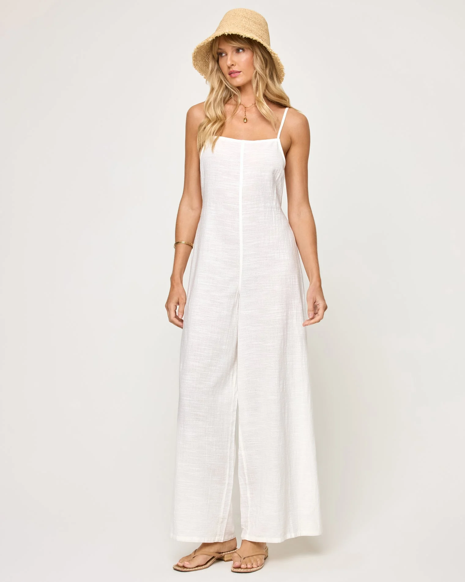 Jaida Jumpsuit | White