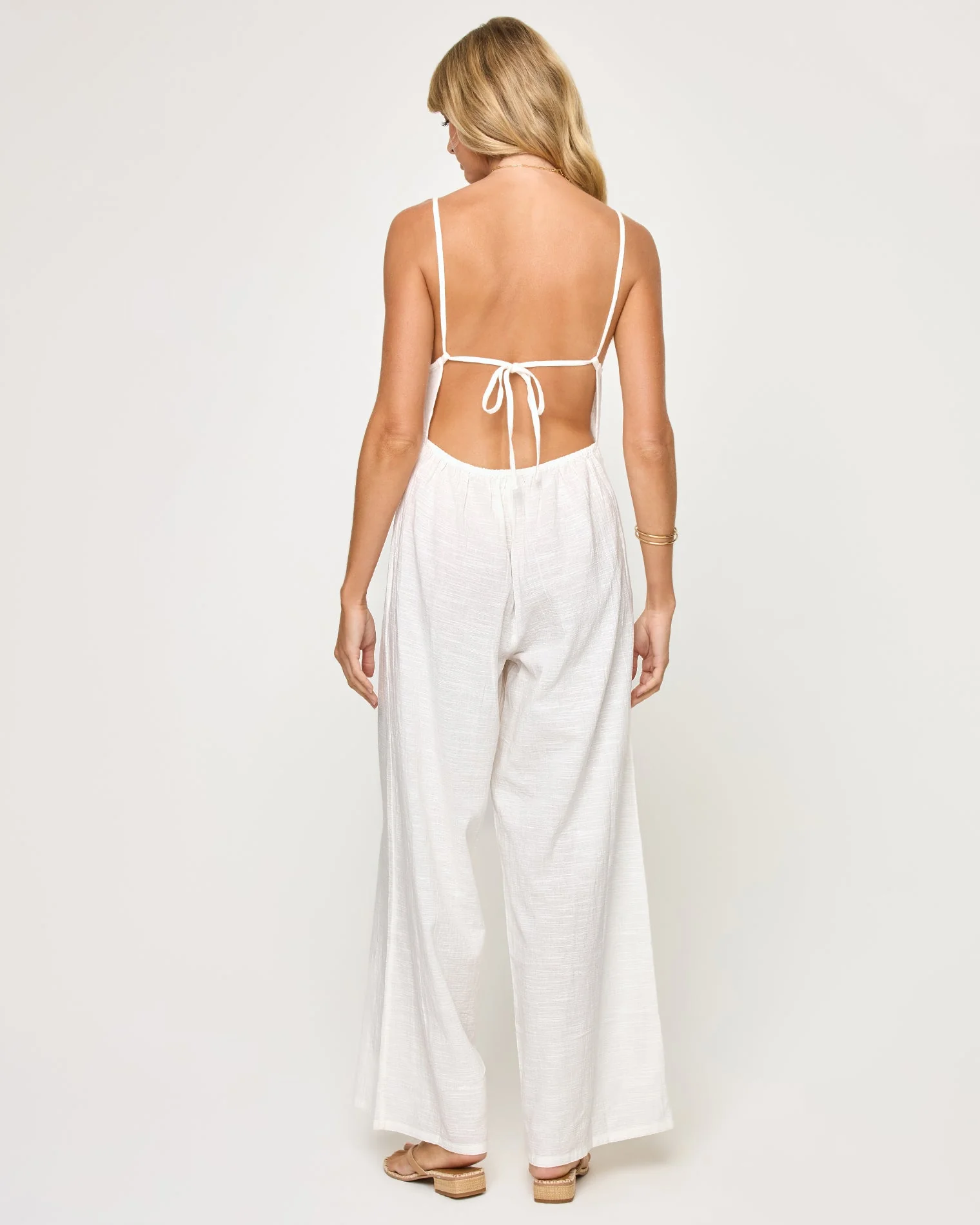 Jaida Jumpsuit | White - Image 4