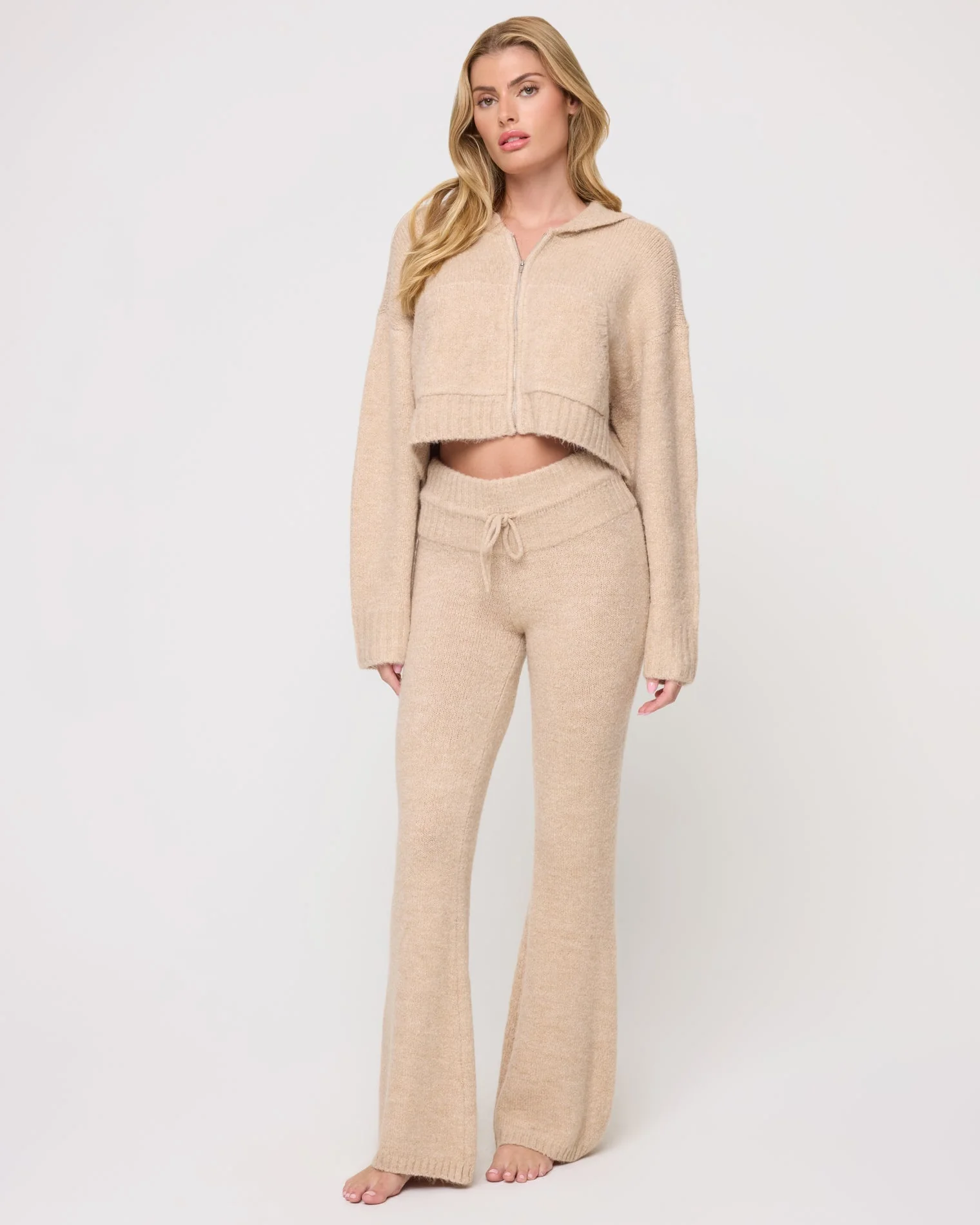 Jet Set Pant | Heather Oatmeal