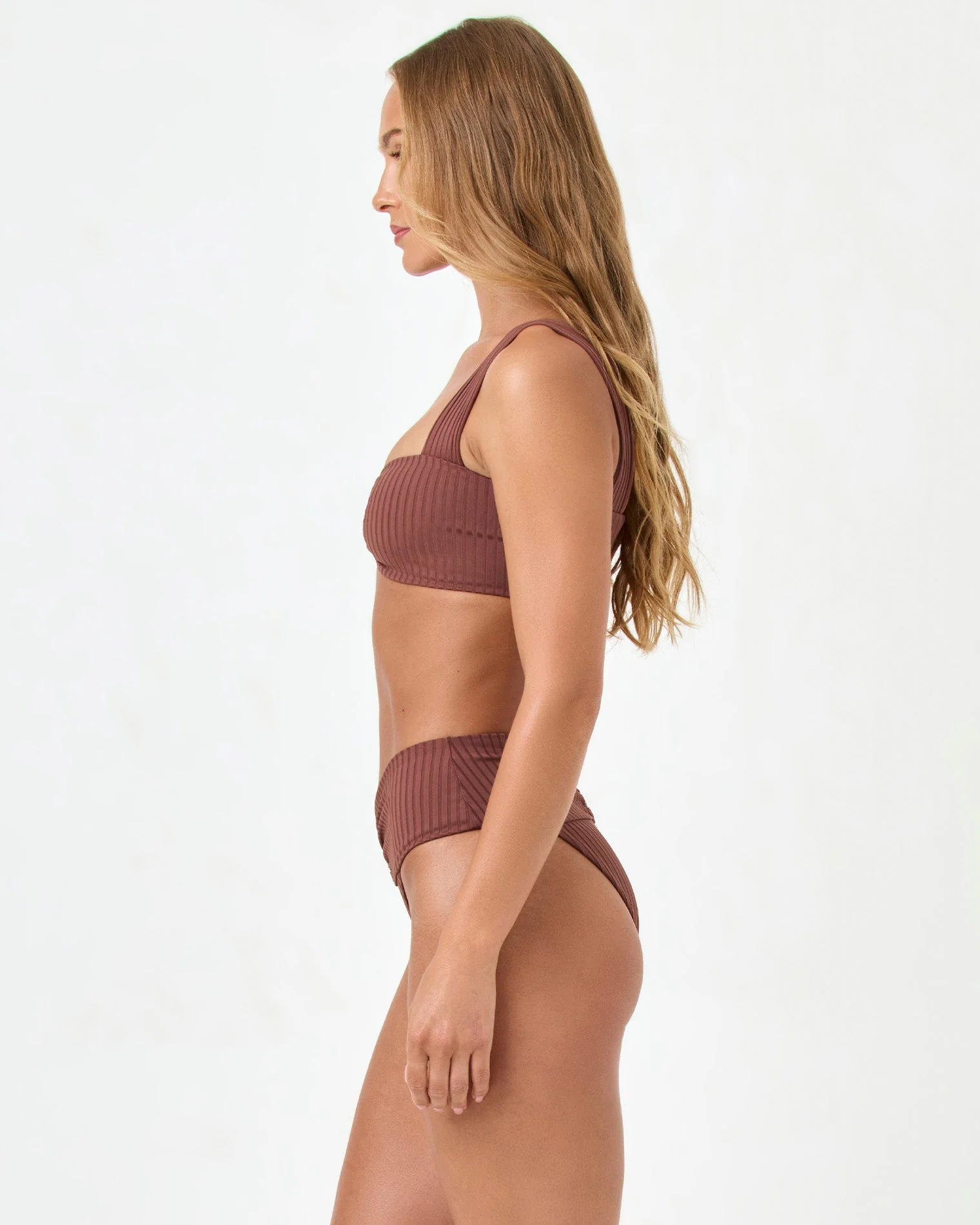 Marlee Bikini Top | Cafe - Image 2