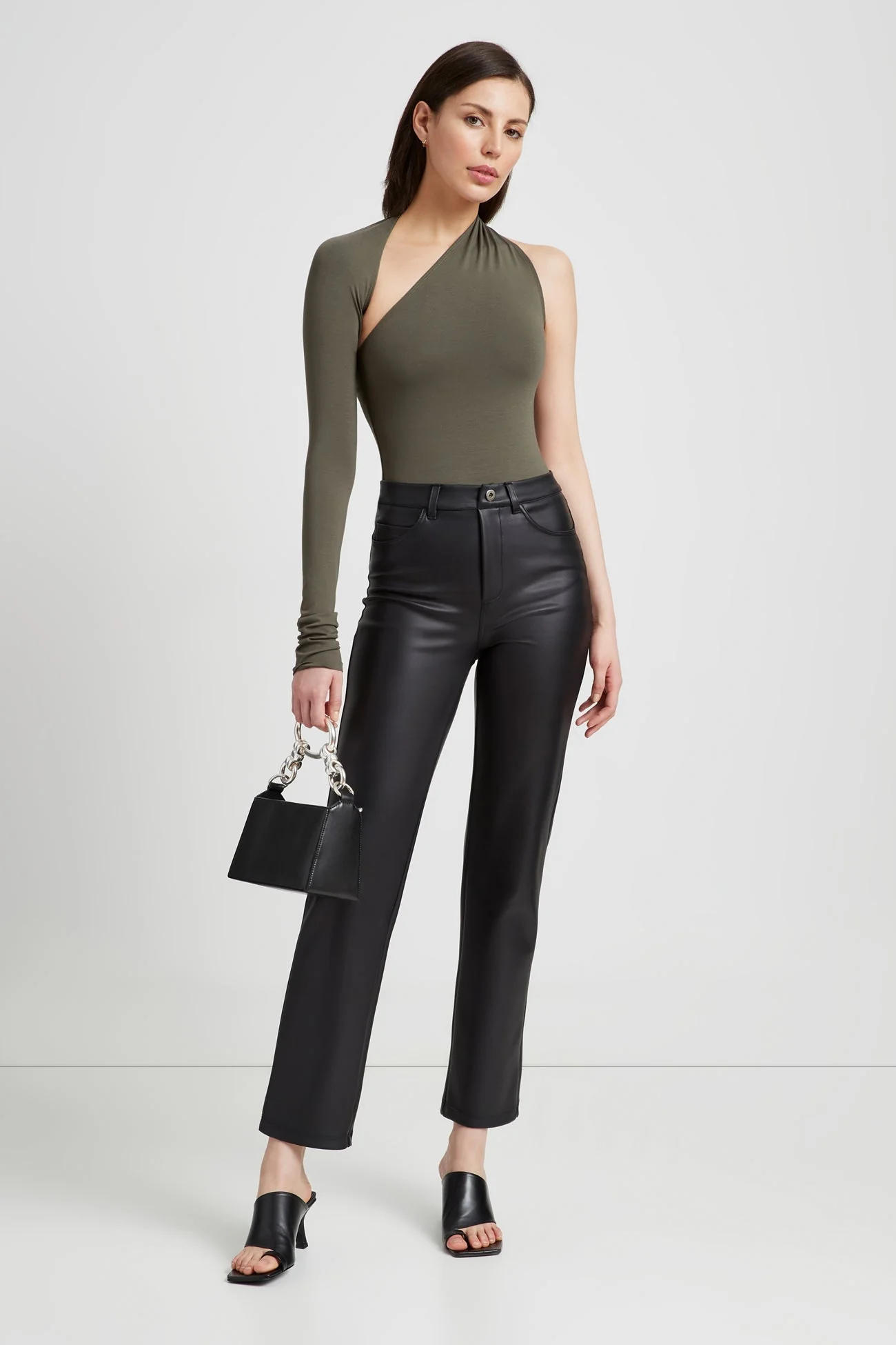 Manhattan Bodysuit | Olive - Image 2