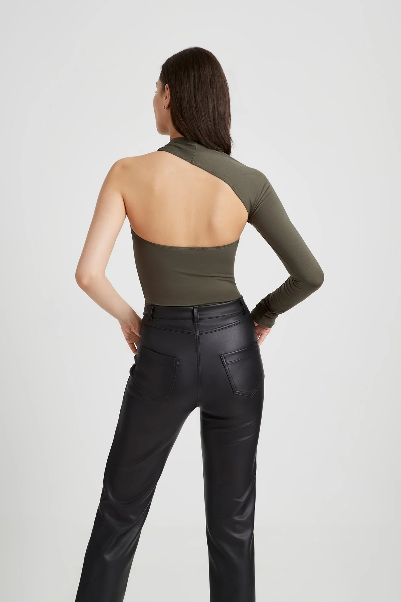 Manhattan Bodysuit | Olive - Image 4