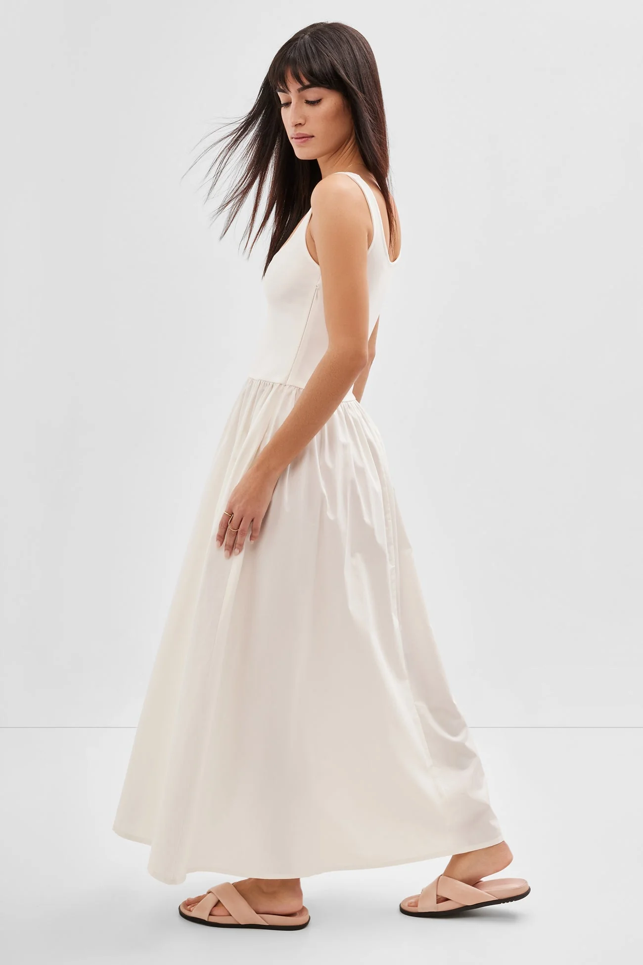 Clara Dress | Off White - Image 9
