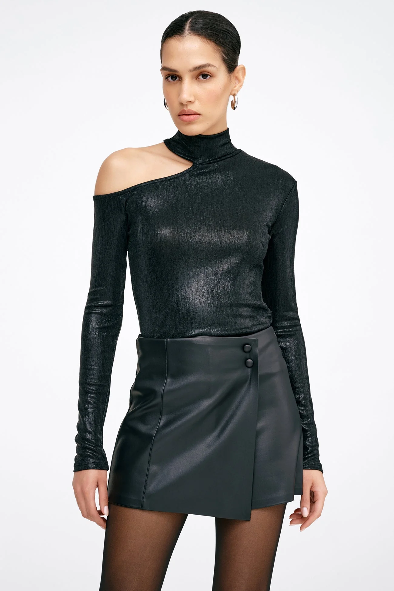 Evan Metallic Top | Onyx - Image 2