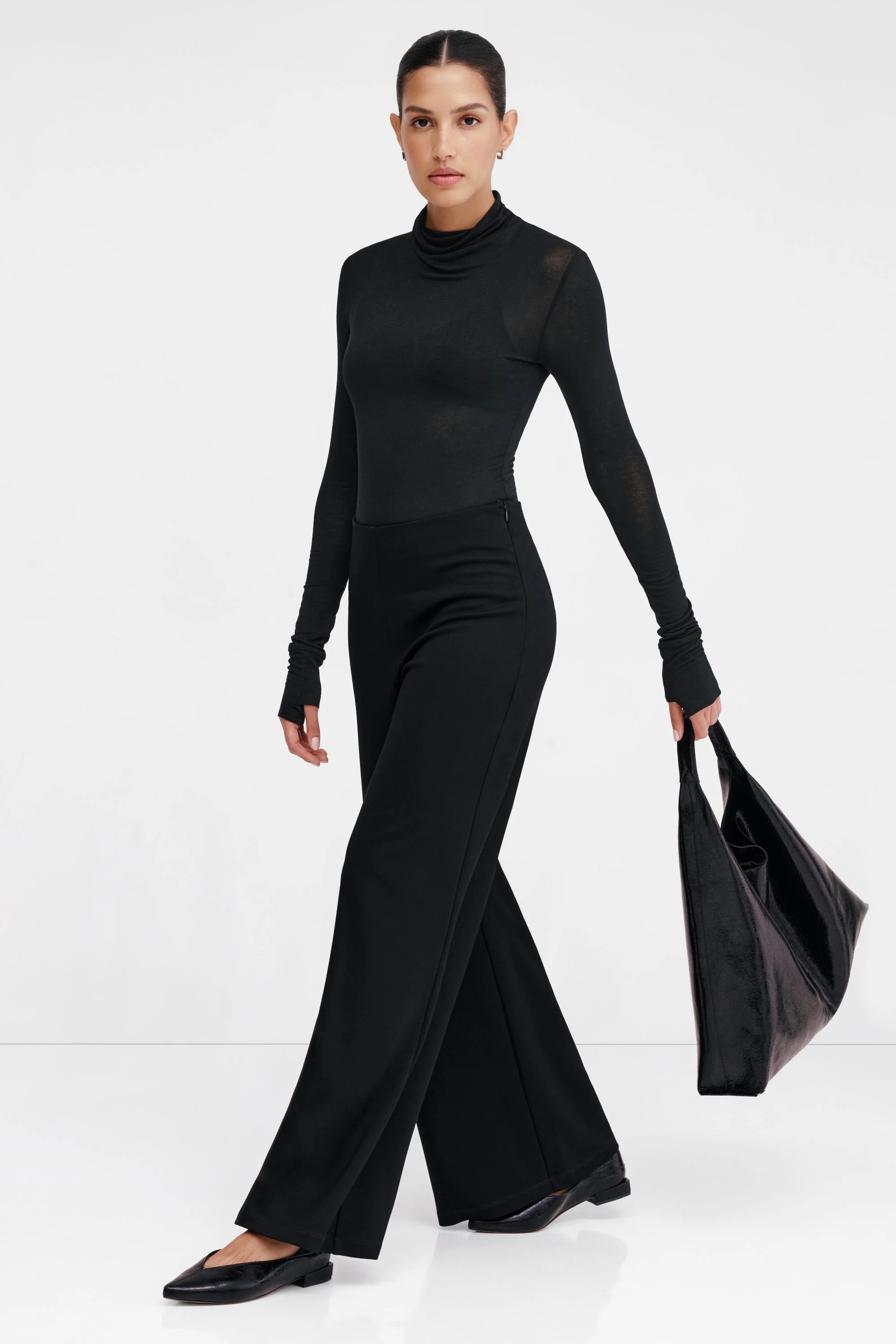 Hailey Turtleneck | Black - Image 5