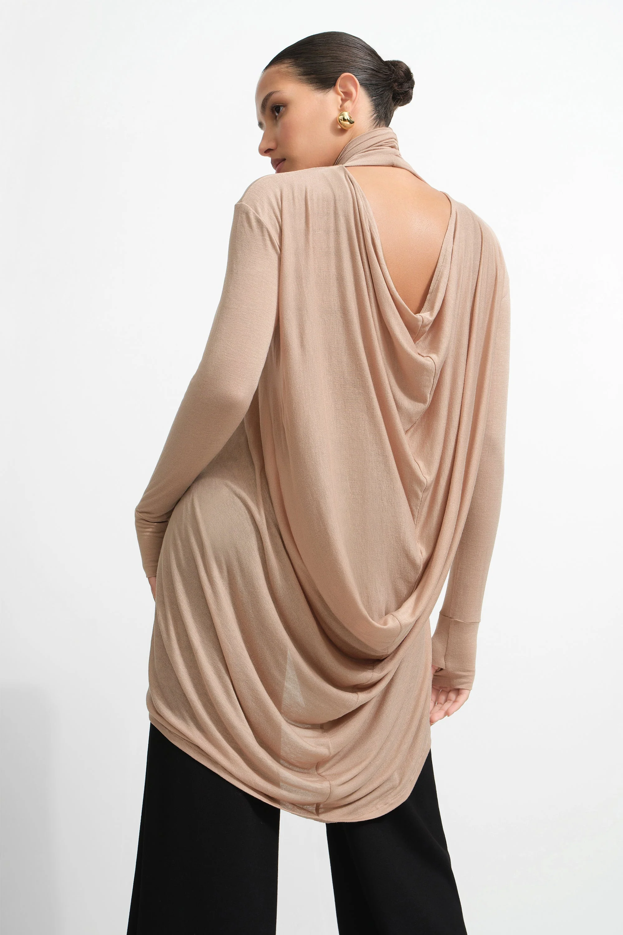 Halle Tunic | Light Beige - Image 7