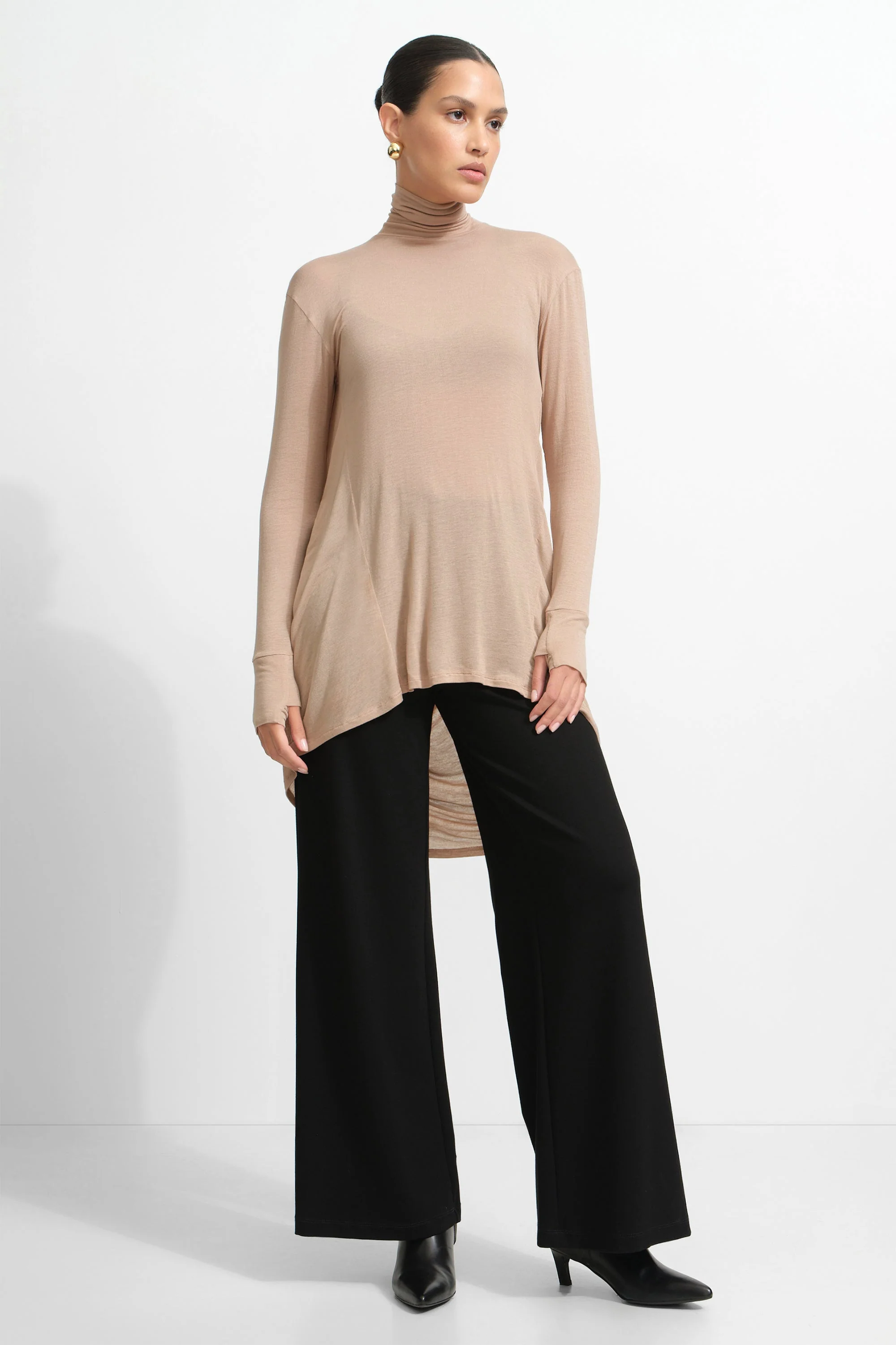 Halle Tunic | Light Beige - Image 9
