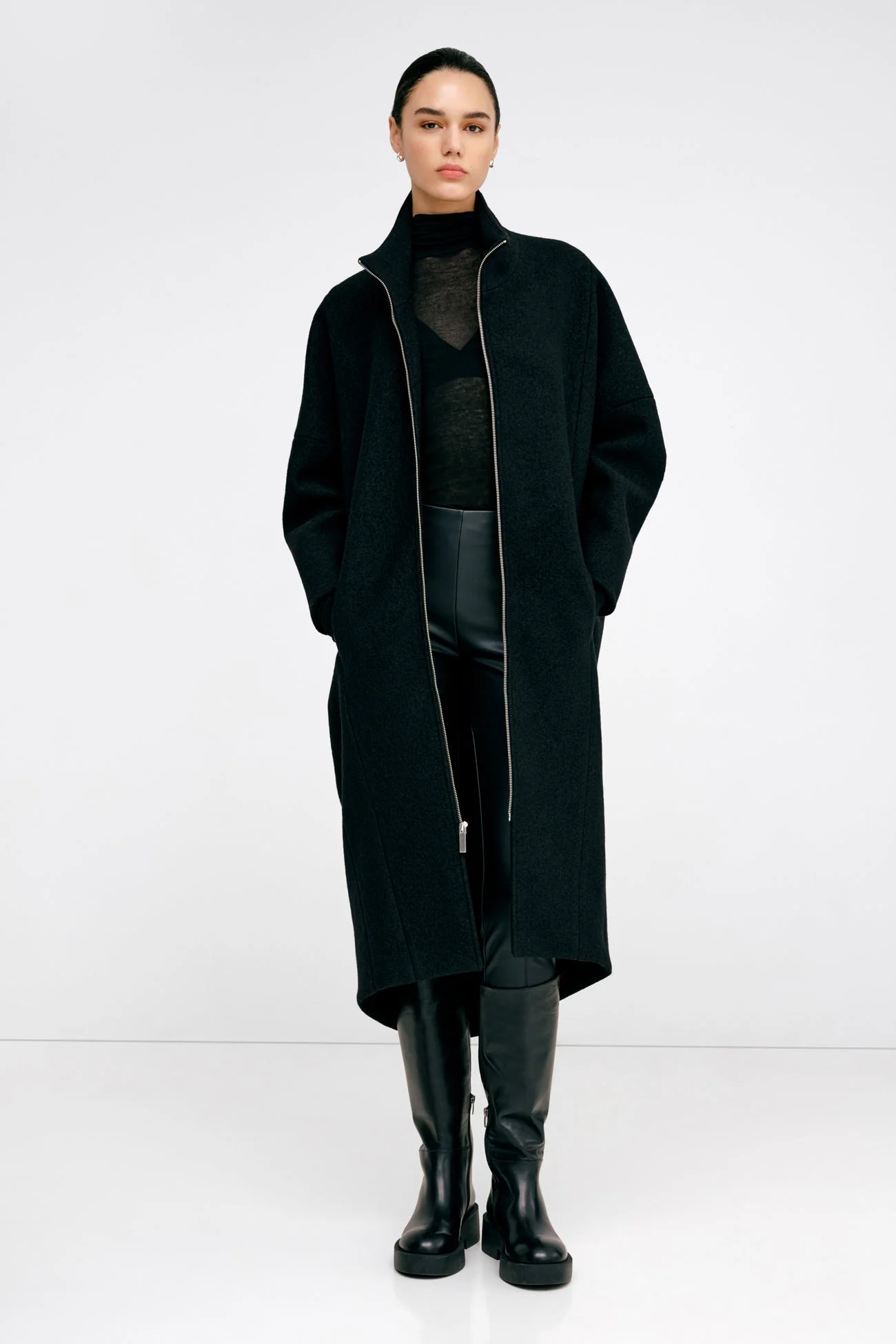 Herald Coat | Black - Image 3