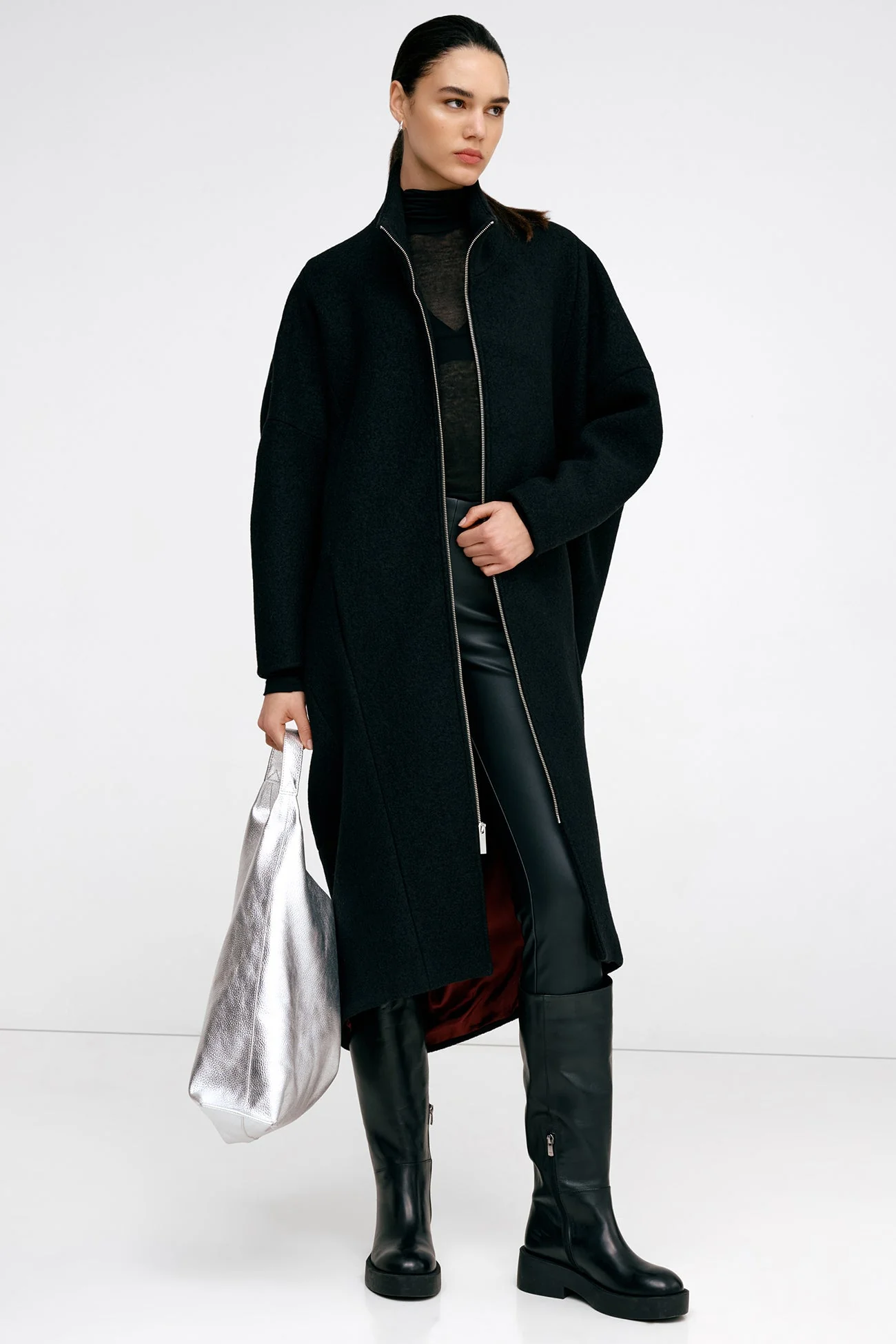 Herald Coat | Black - Image 8