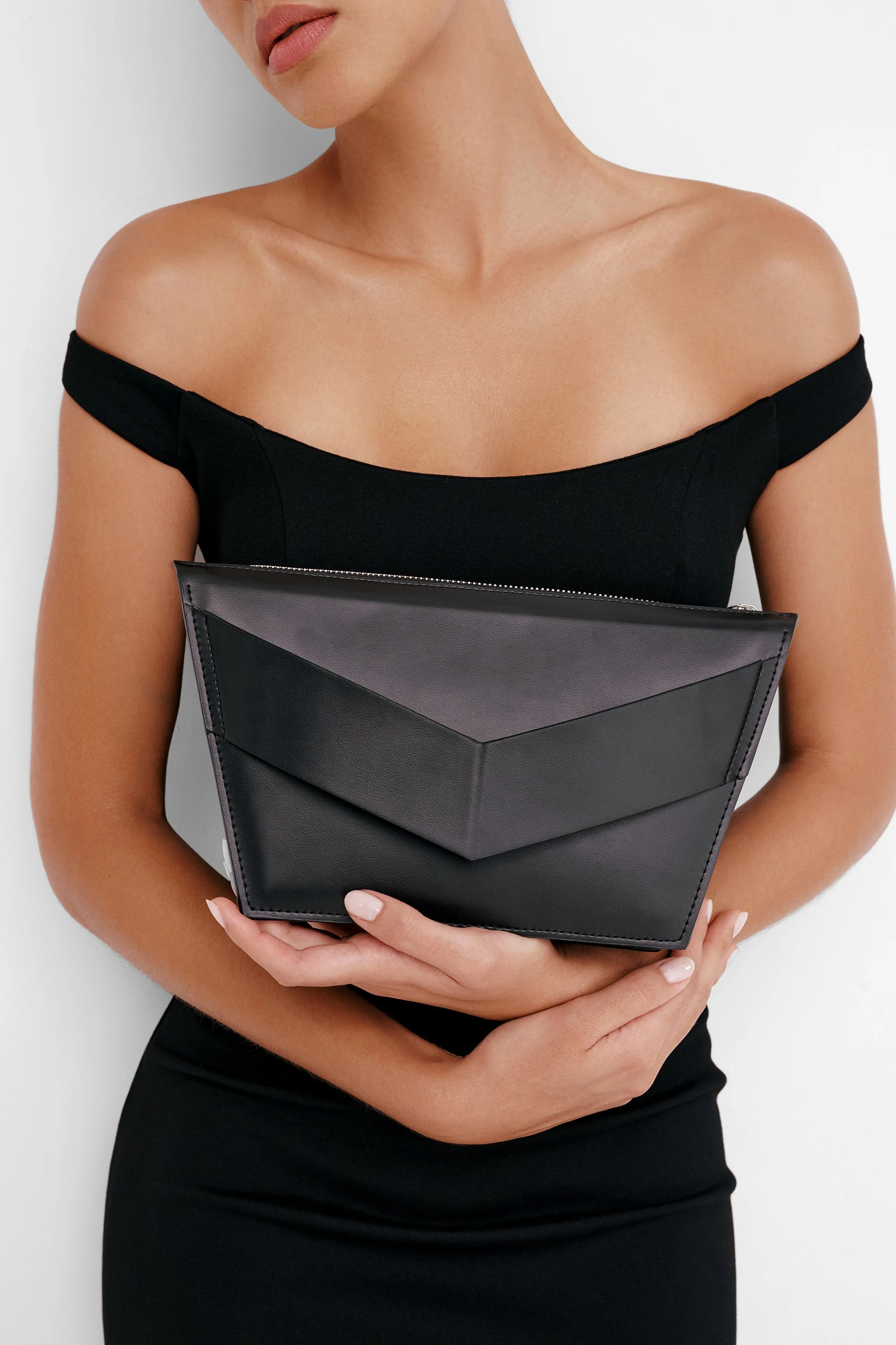 Jay Convertible Clutch | Black