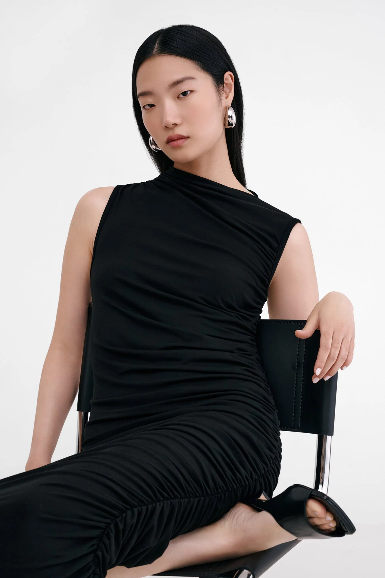 Joan Dress | Black - Image 4