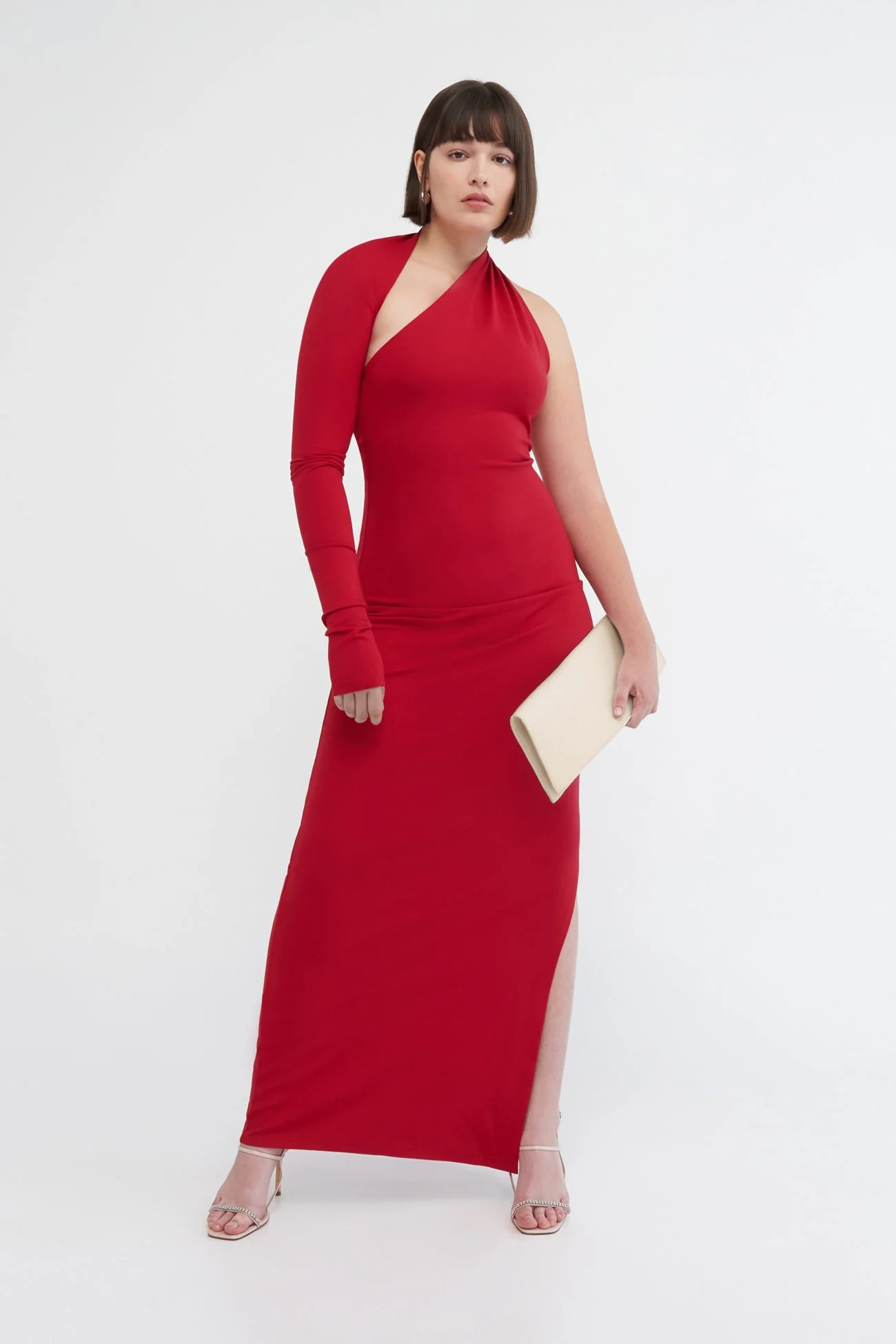 Manhattan Slit Gown | Multiple Colors - Image 9