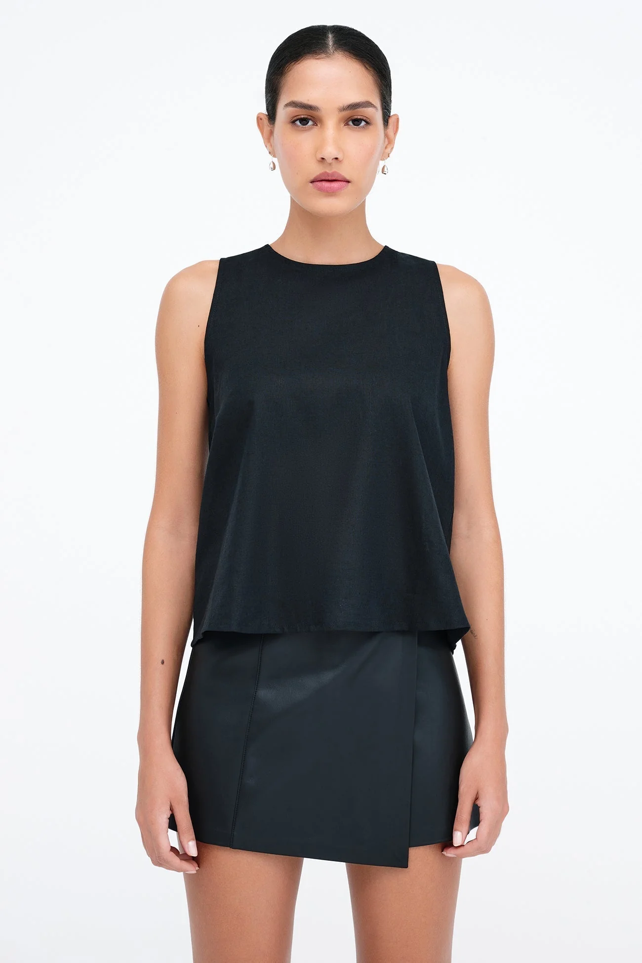 McKinley Linen-Blend Top | Multiple Colors - Image 17