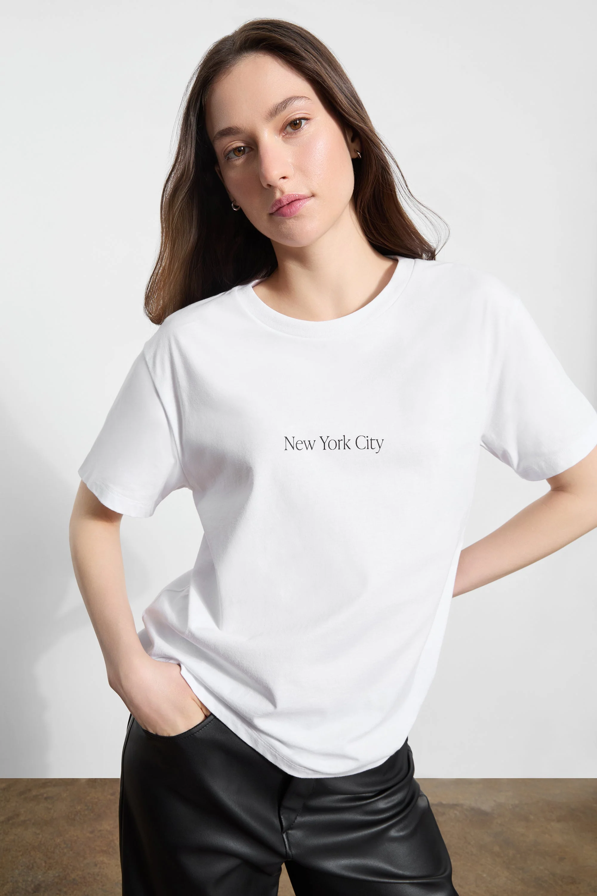 Minimalist NYC Tee | White - Image 4