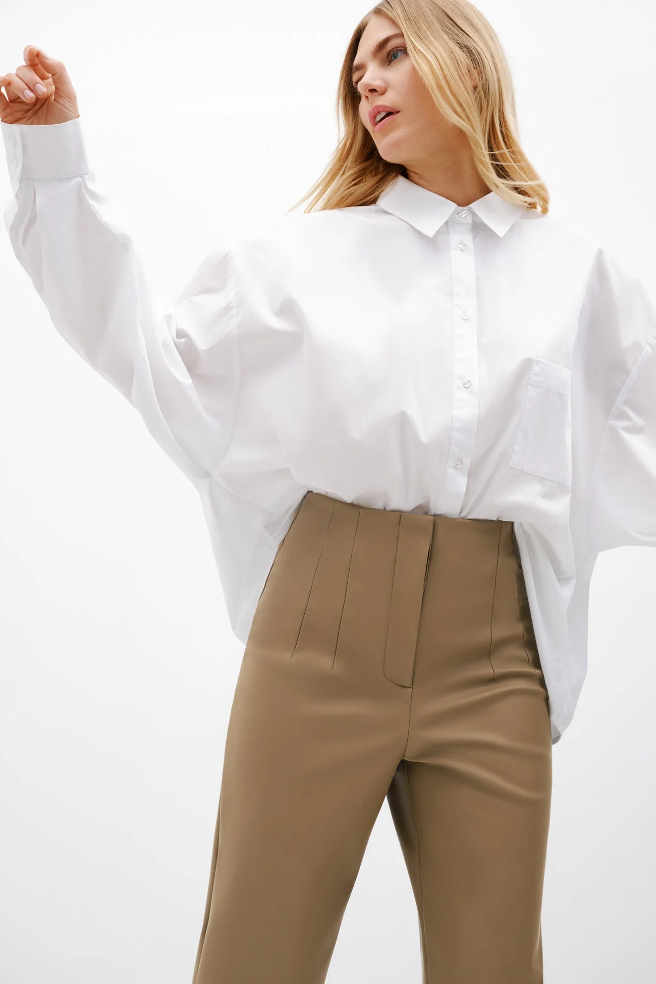 Remi Pants | Latte - Image 4