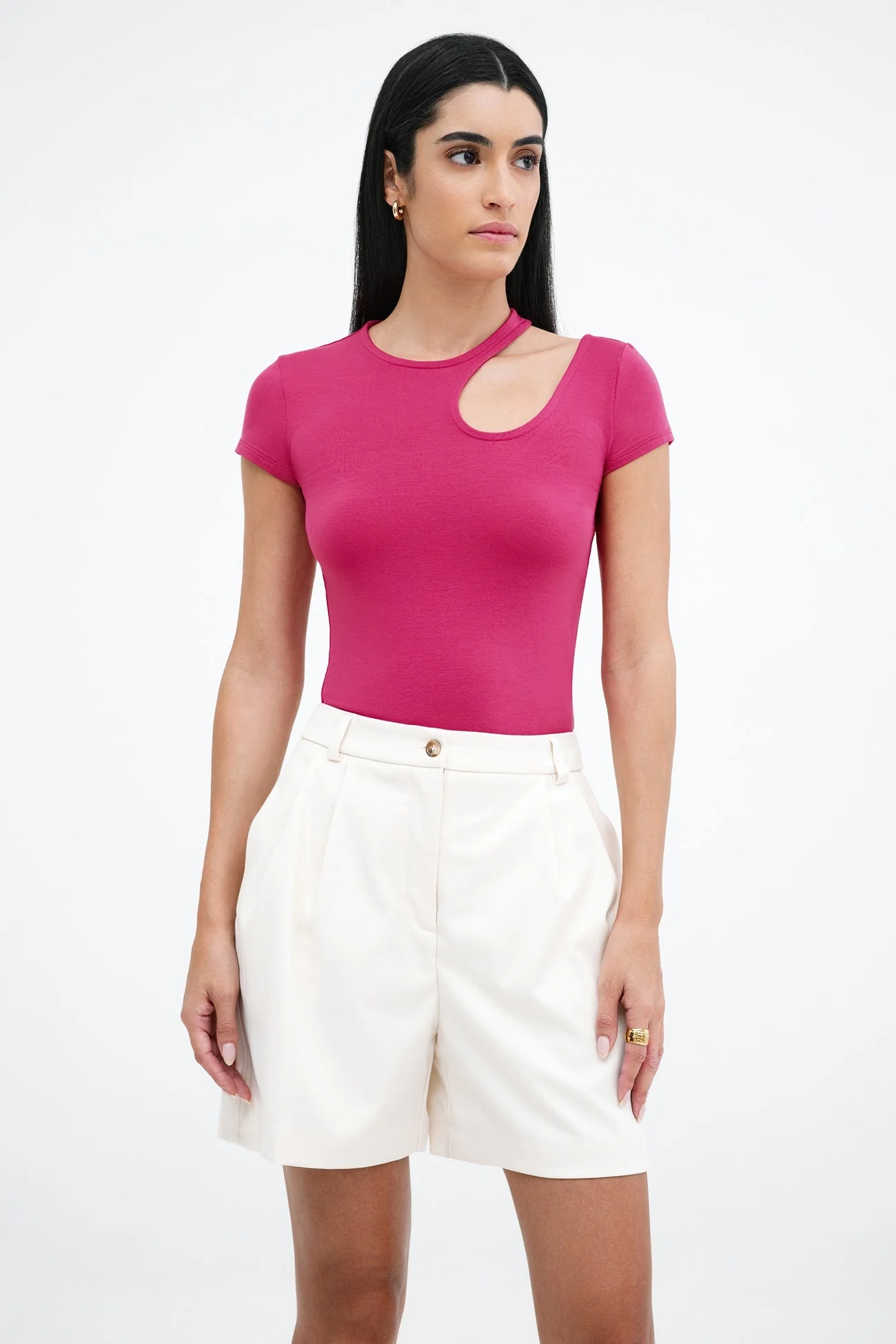 Rocio Cutout Top | Multiple Colors - Image 3