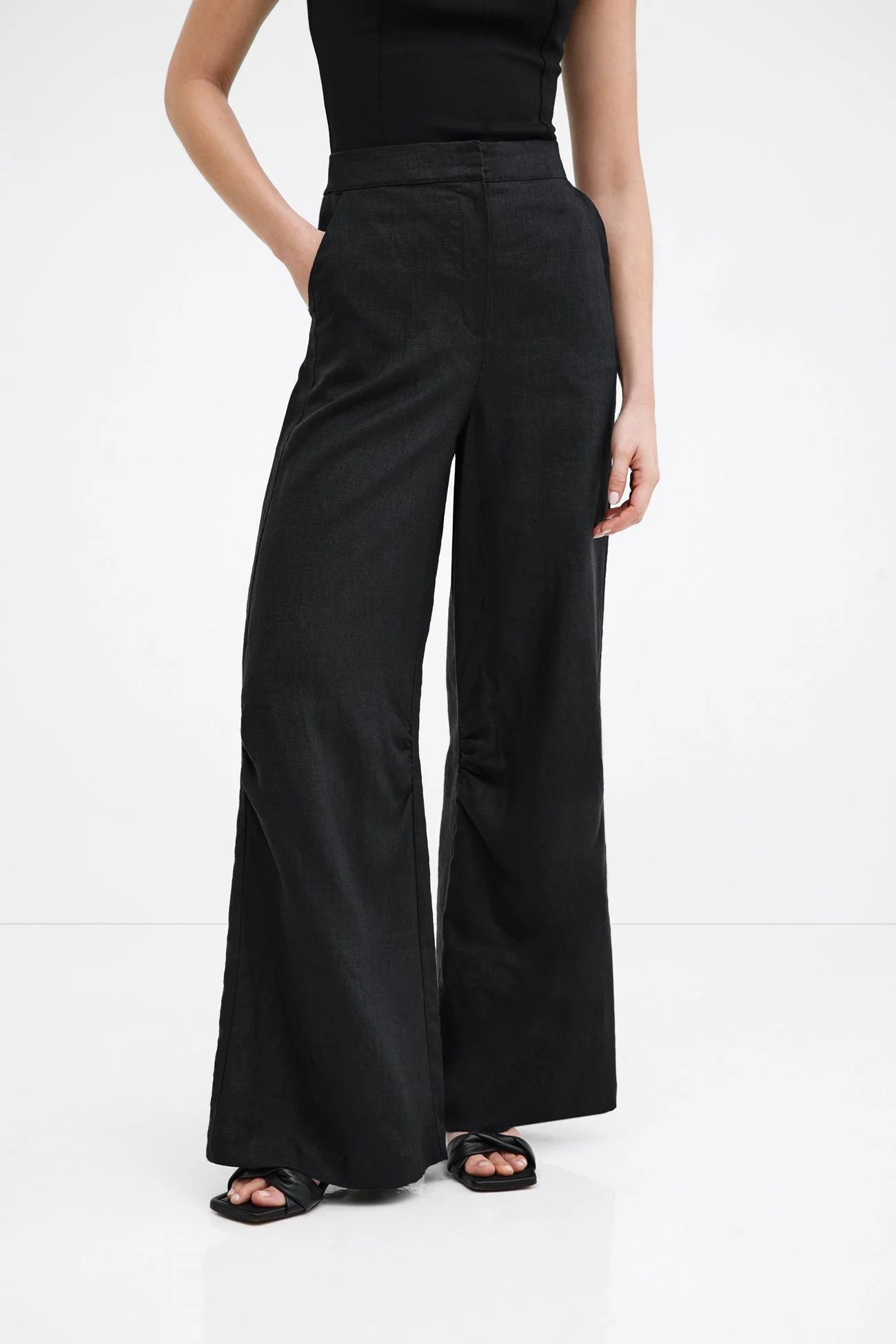 Runa Linen-Blend Pants | Multiple Colors - Image 7