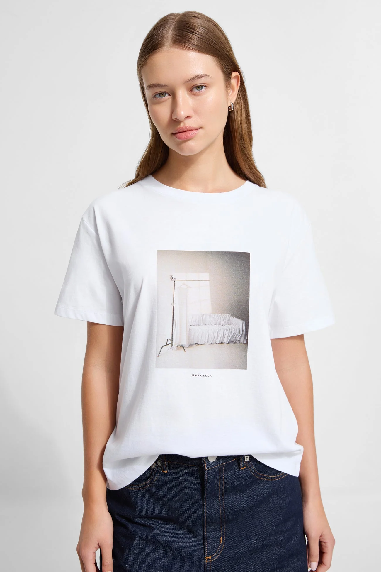 Studio Graphic Tee | White