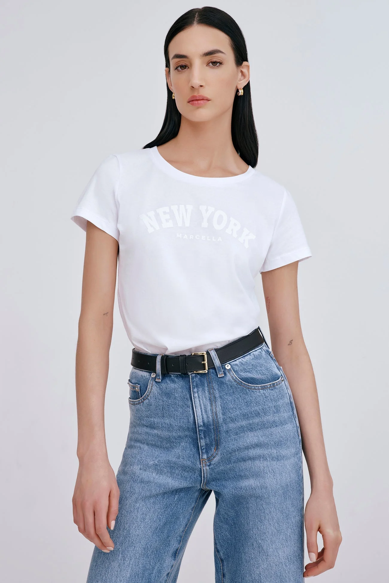 The Monochrome New York Tee | Black - Image 6