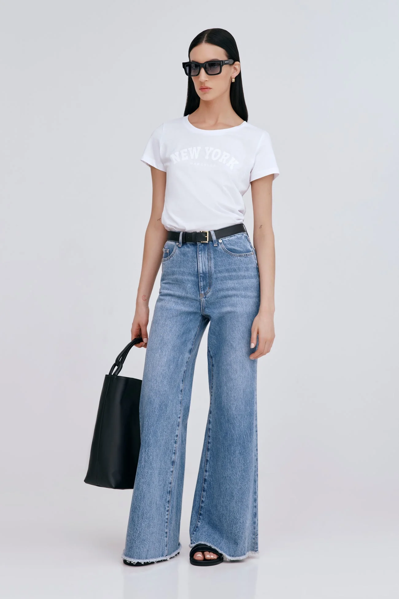 The Monochrome New York Tee | White - Image 7