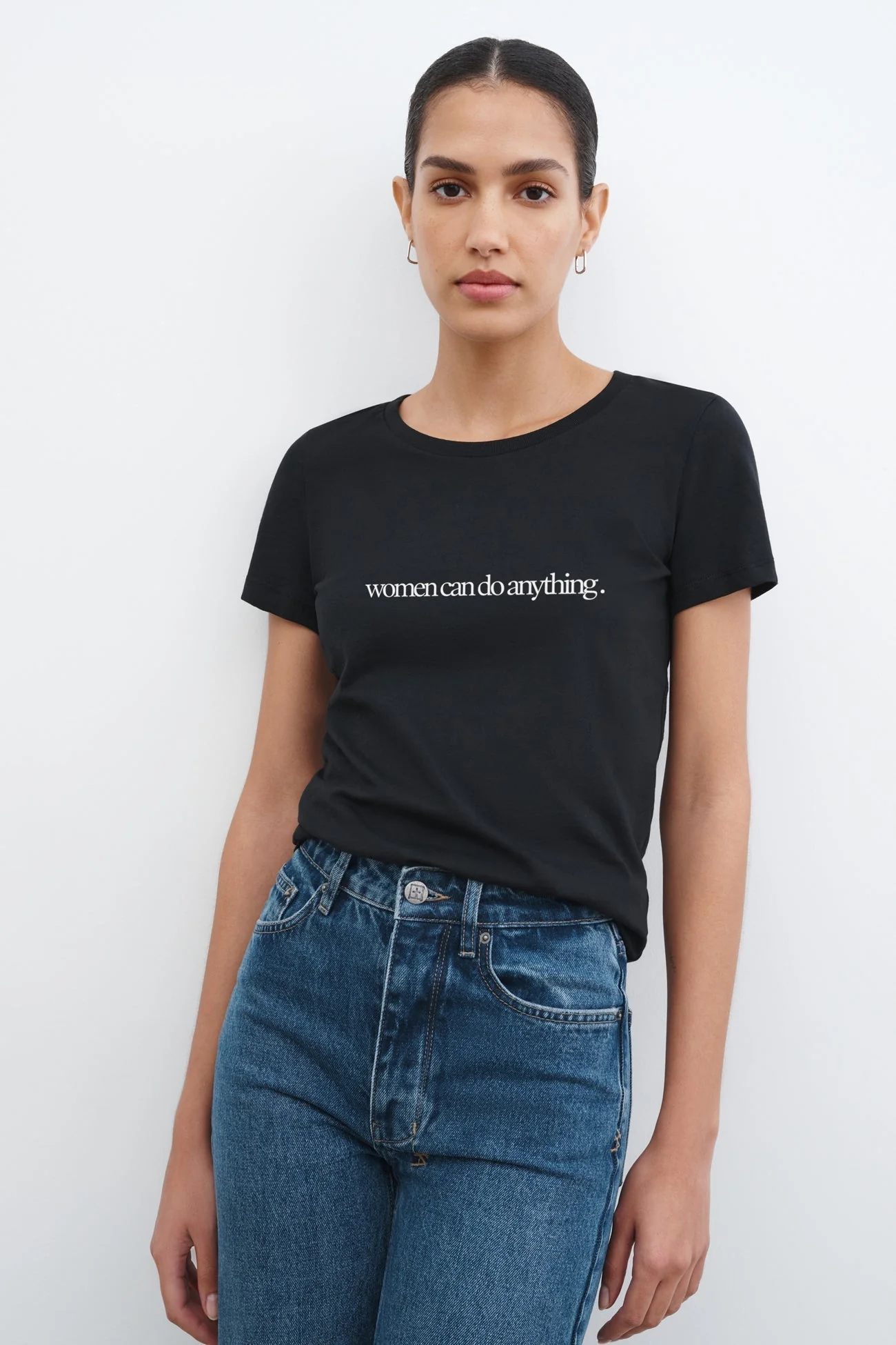 The Organic Anything Tee | Black