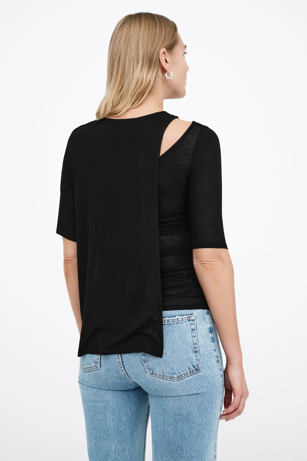 Tilda Two-Way Top | Black - Image 5